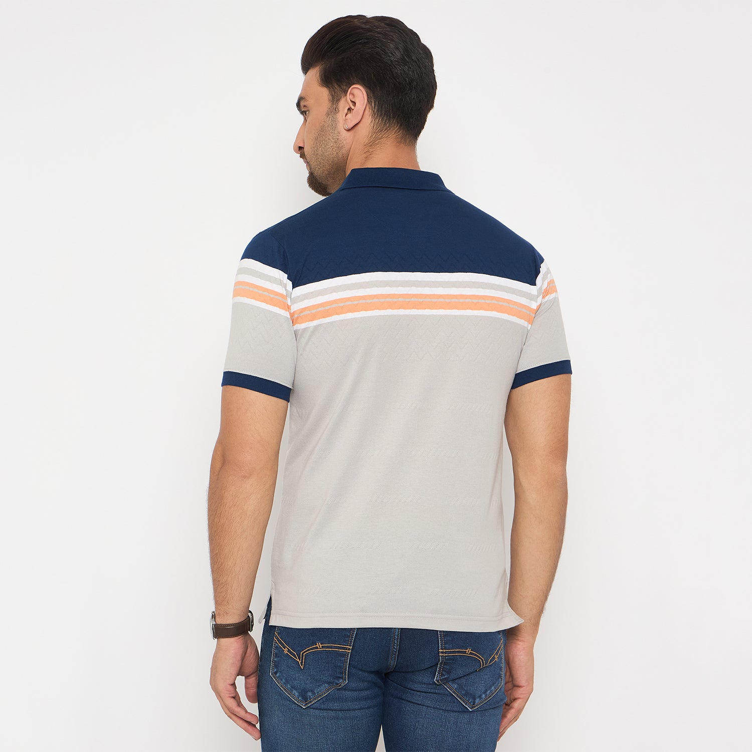 Duke Urban Men Half Sleeve Cotton Tshirt (LF7349)