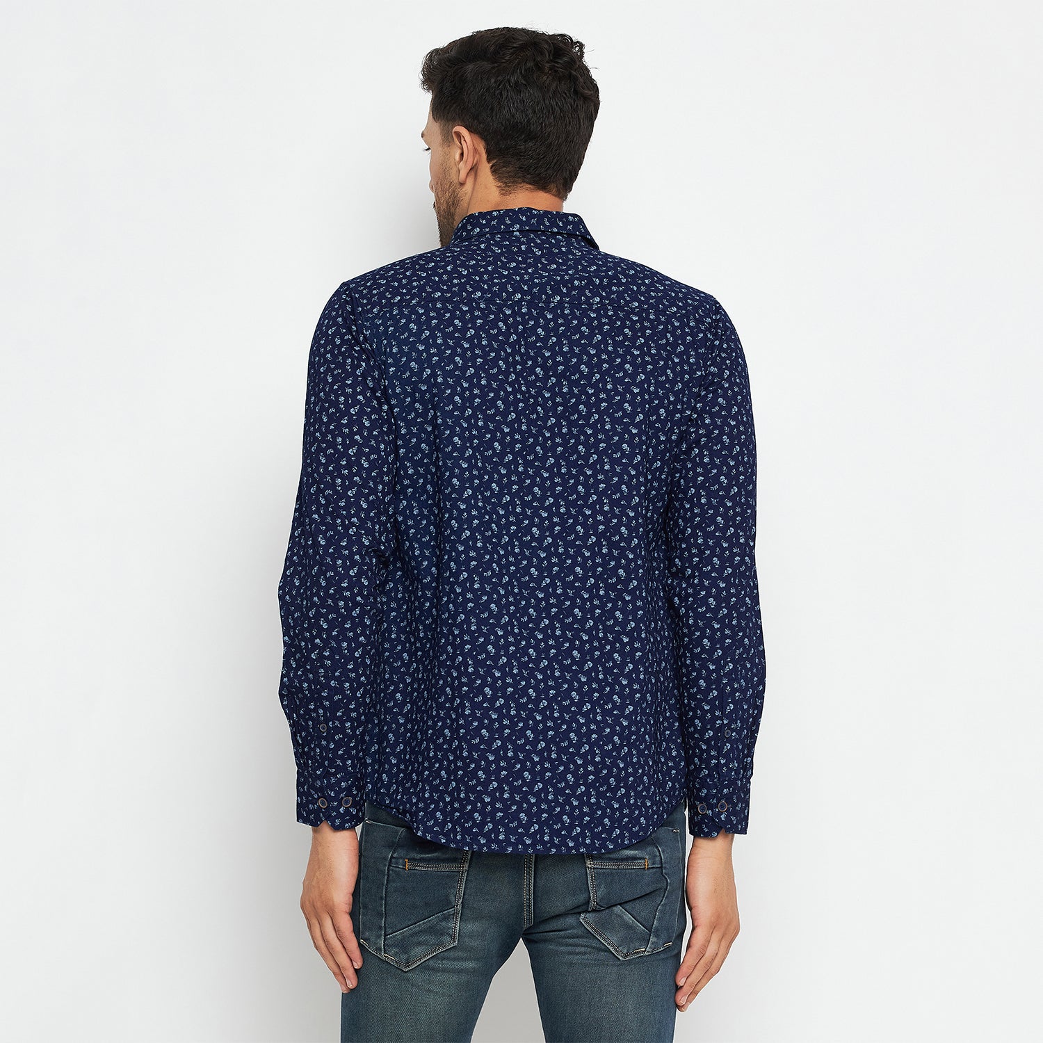Duke Stardust Men Full Sleeve Cotton Shirts (SD7PRIAQ)