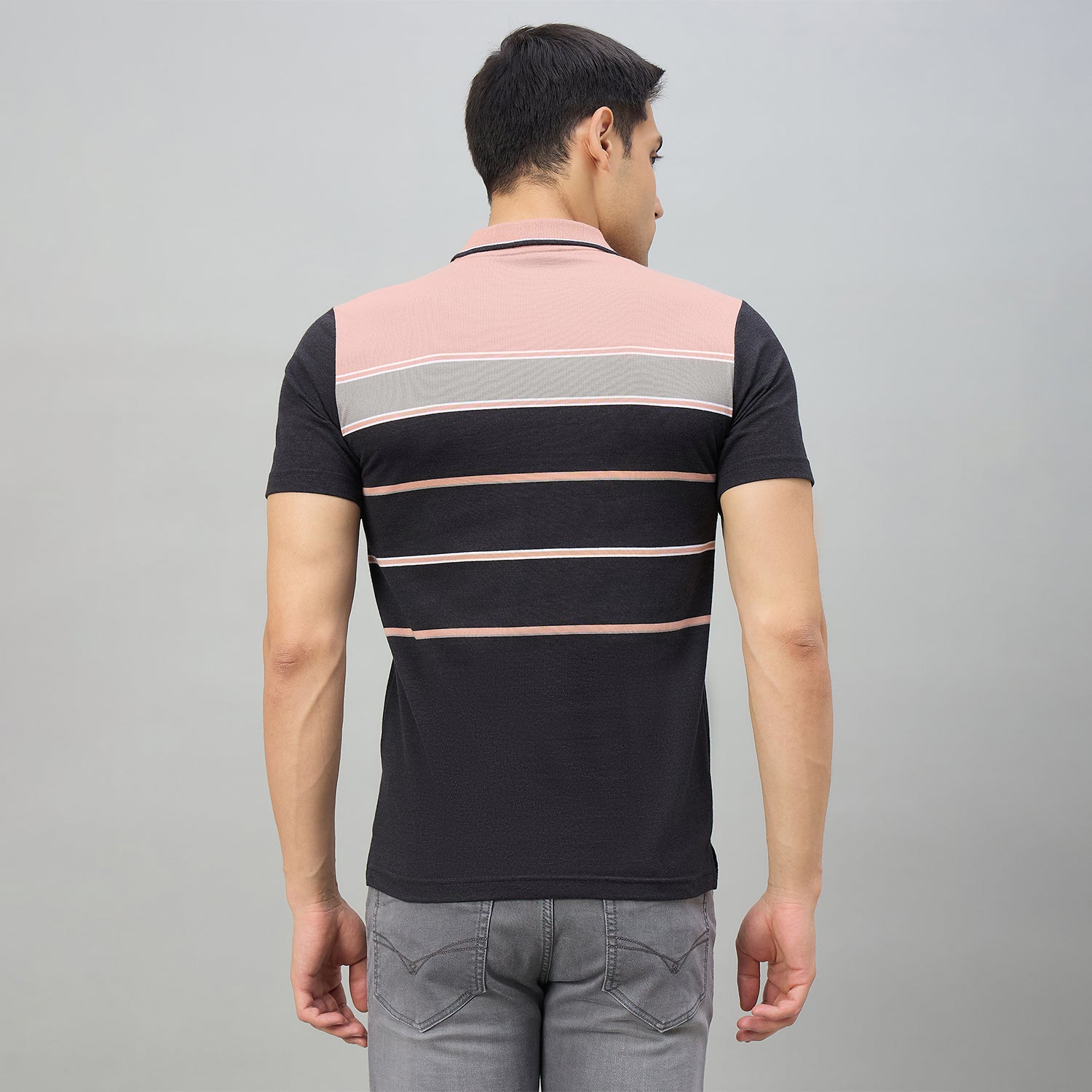 Duke Men Half Sleeve Cotton Regualr Fit Casual T-shirt (MLF1179)