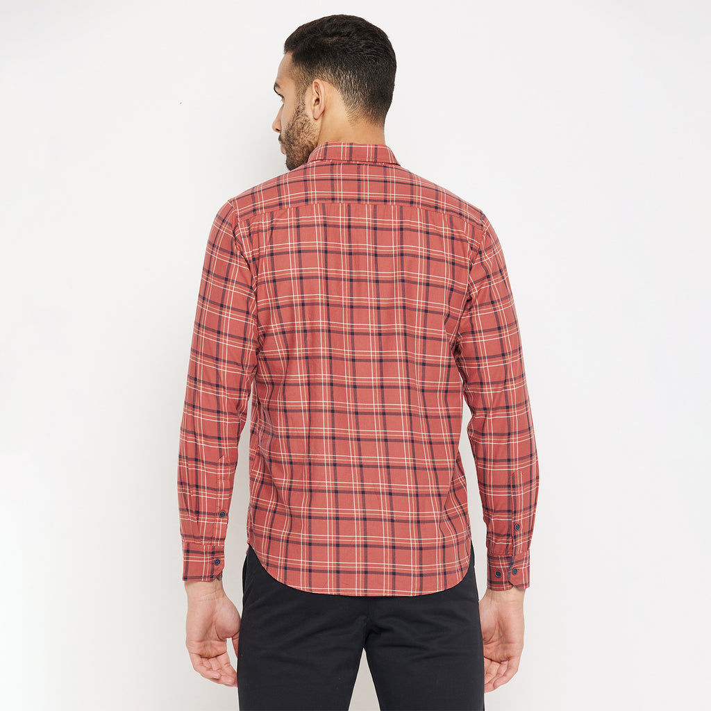 Duke Men Stardust Cotton Full Sleeve Shirt (SDO5CKTA)
