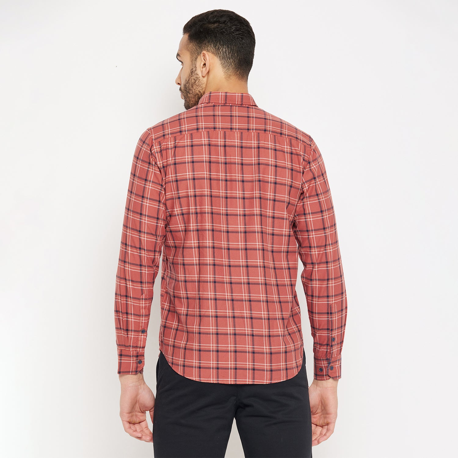 Duke Men Stardust Cotton Full Sleeve Shirt (SDO5CKTA)