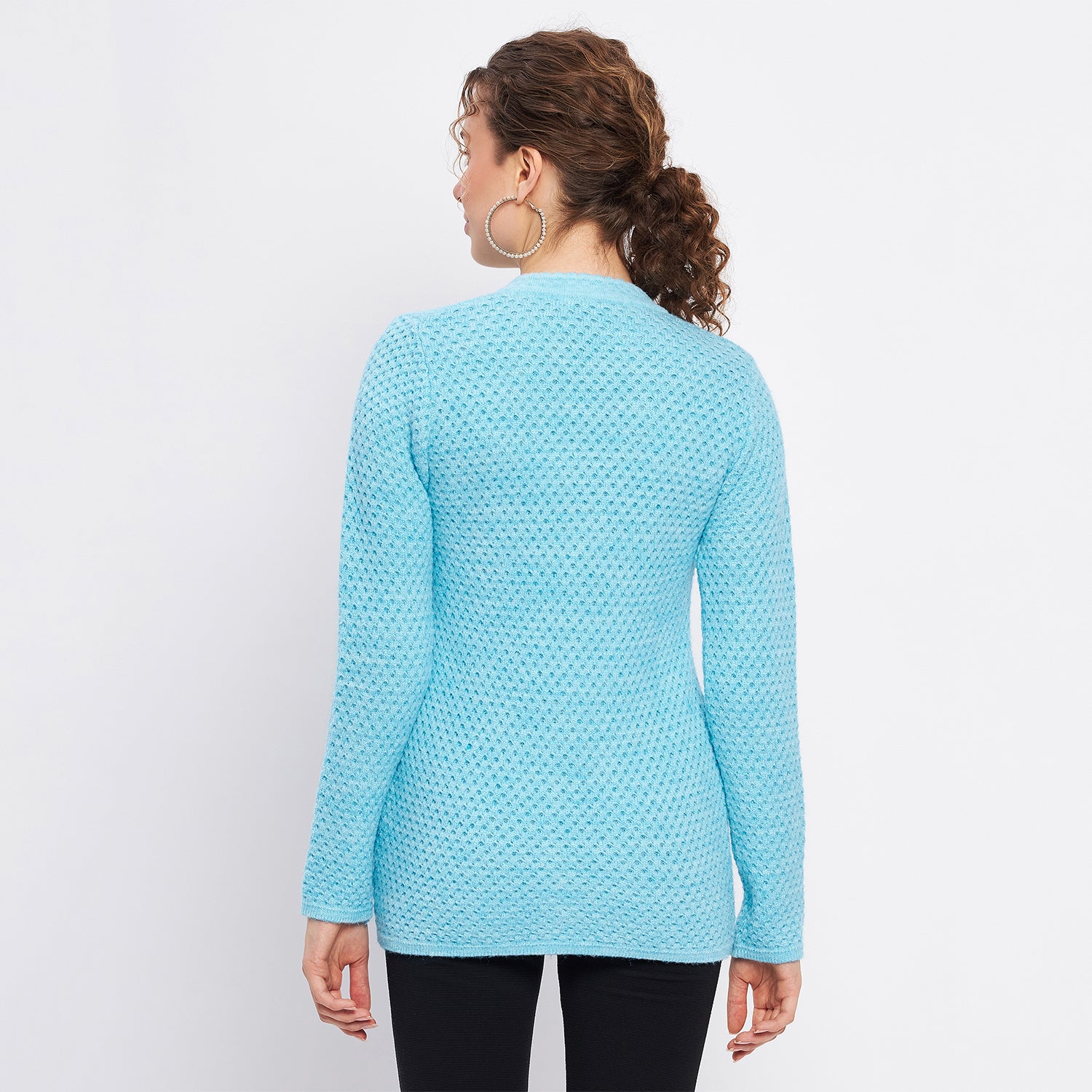 Duke Urban Women Full Sleeve Self Design Cardigan (SDS1135)
