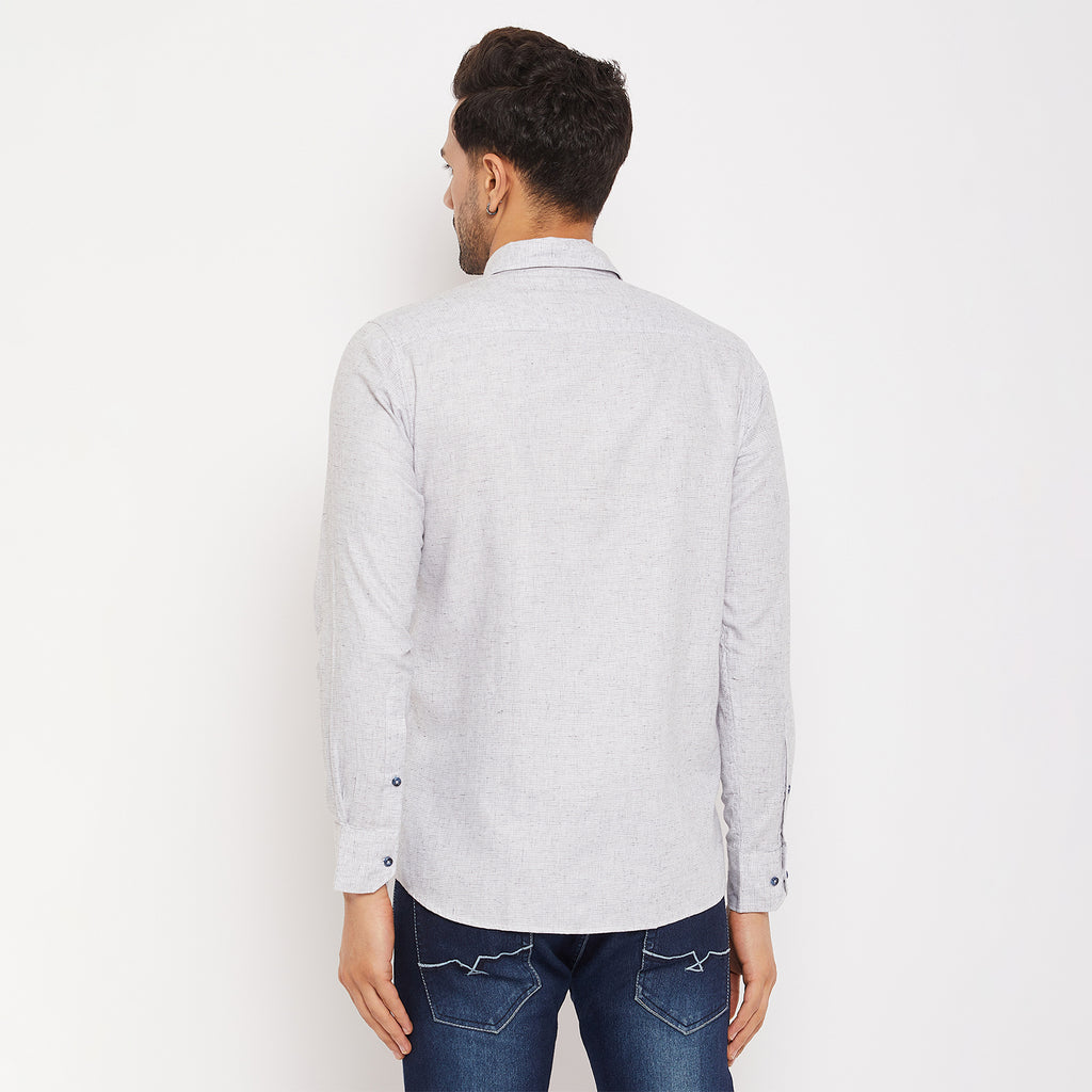 Duke Men Stardust Cotton Full Sleeve Shirt (SDO8PCDL)