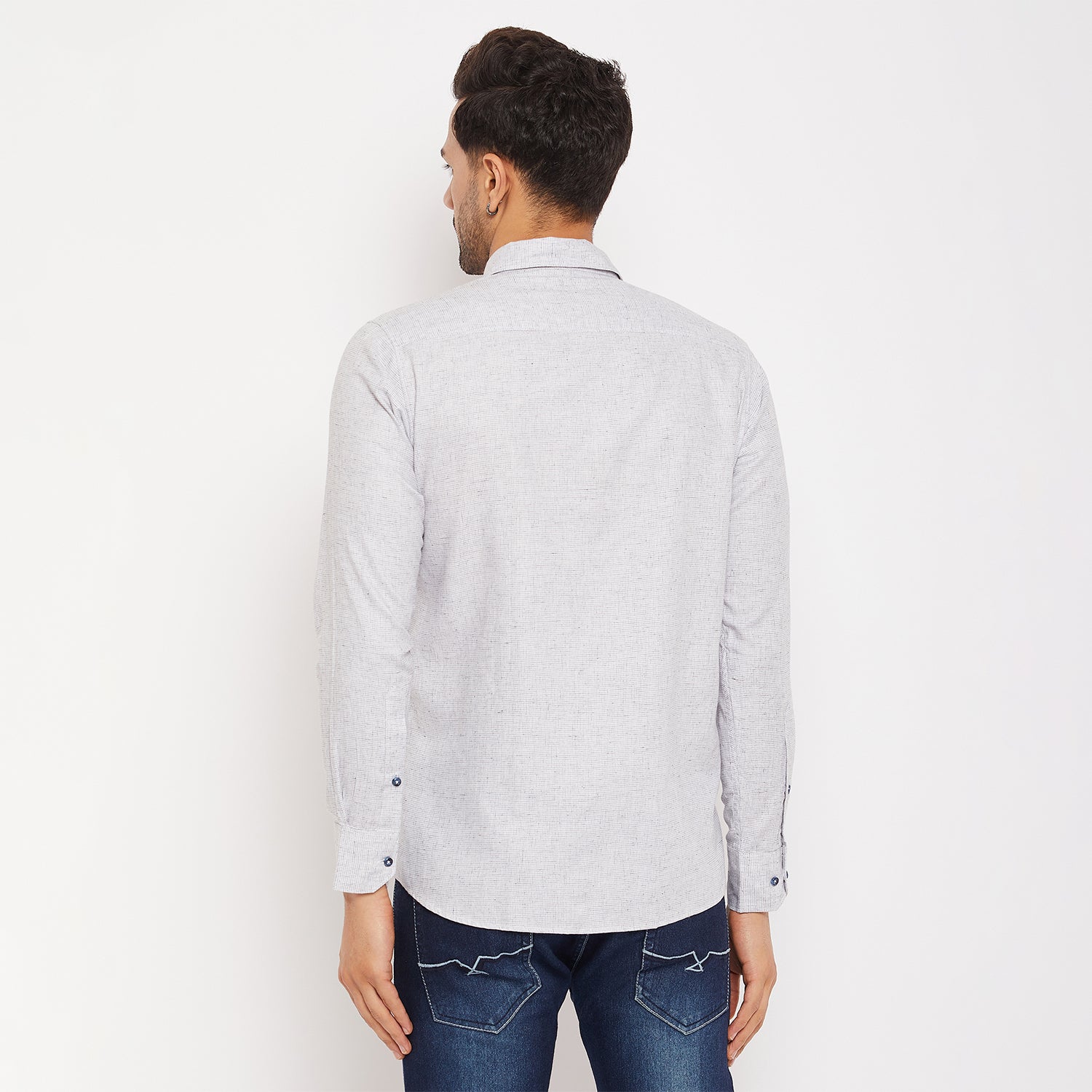 Duke Men Stardust Cotton Full Sleeve Shirt (SDO8PCDL)