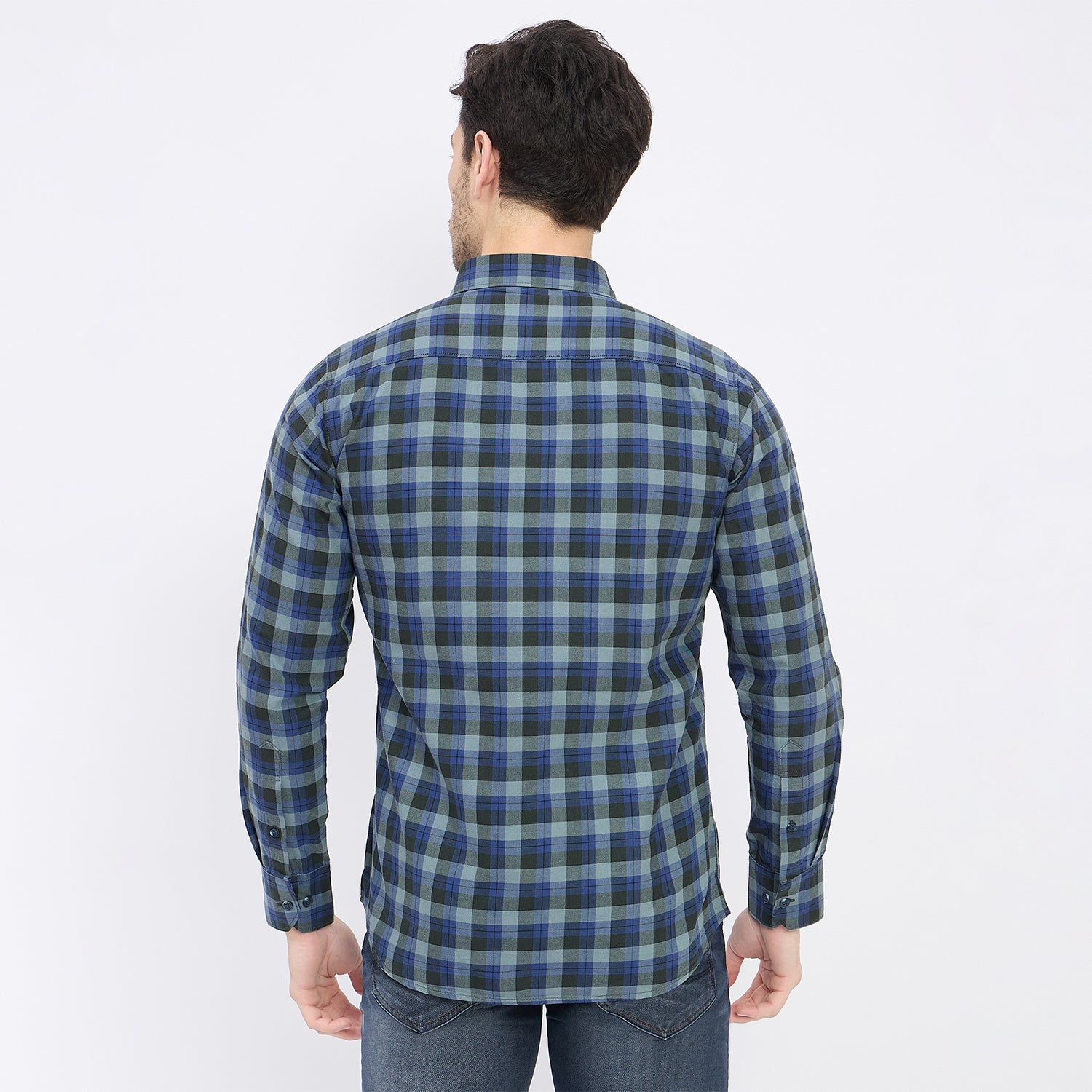 Duke Urban Men Full Sleeve Cotton Shirt (SDO8CKAM)