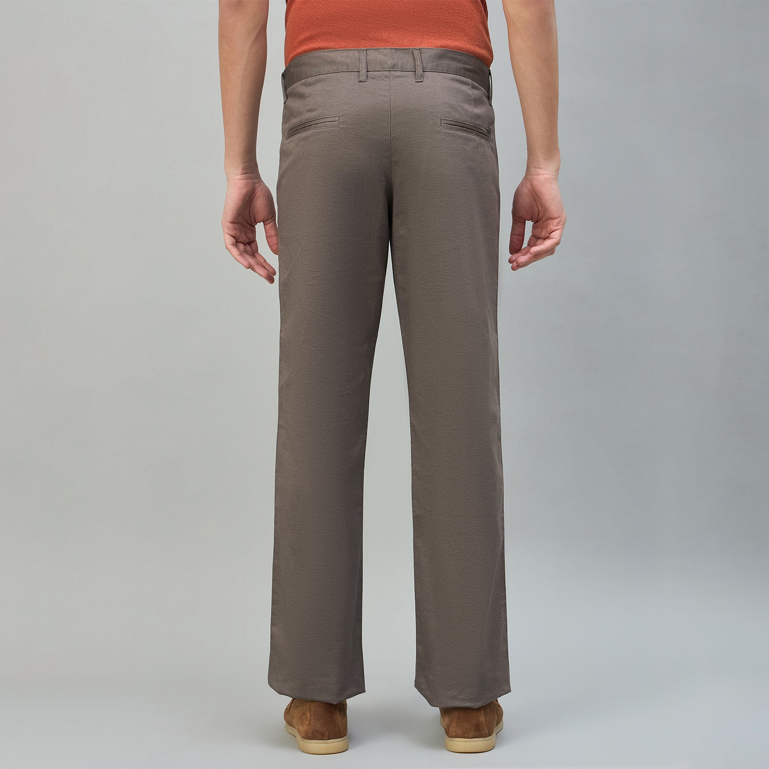 Duke Urban Men Flatfront Narrowfit Non-denim Casual Trouser (SDT4647)