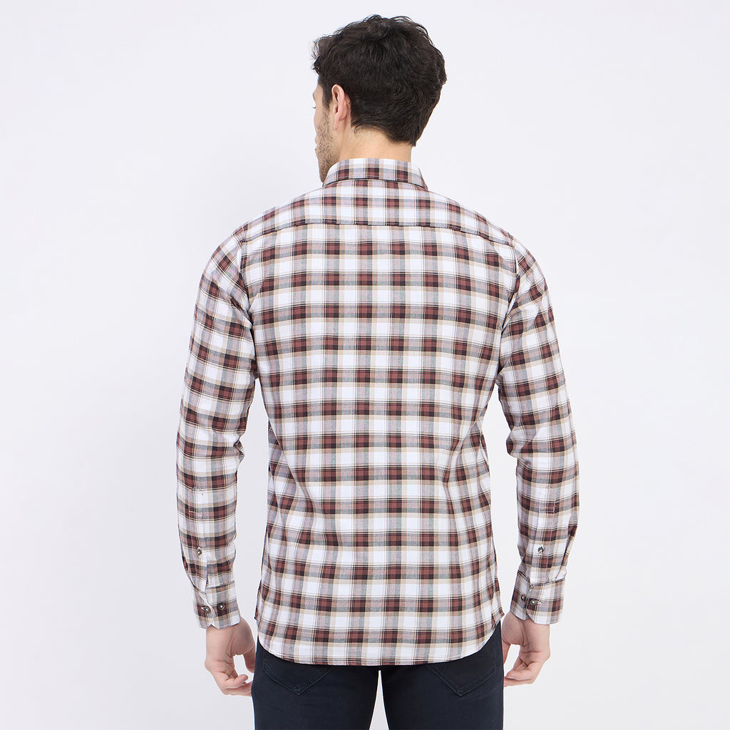 Duke Urban Men Full Sleeve Cotton Shirt (SDO8CKAS)