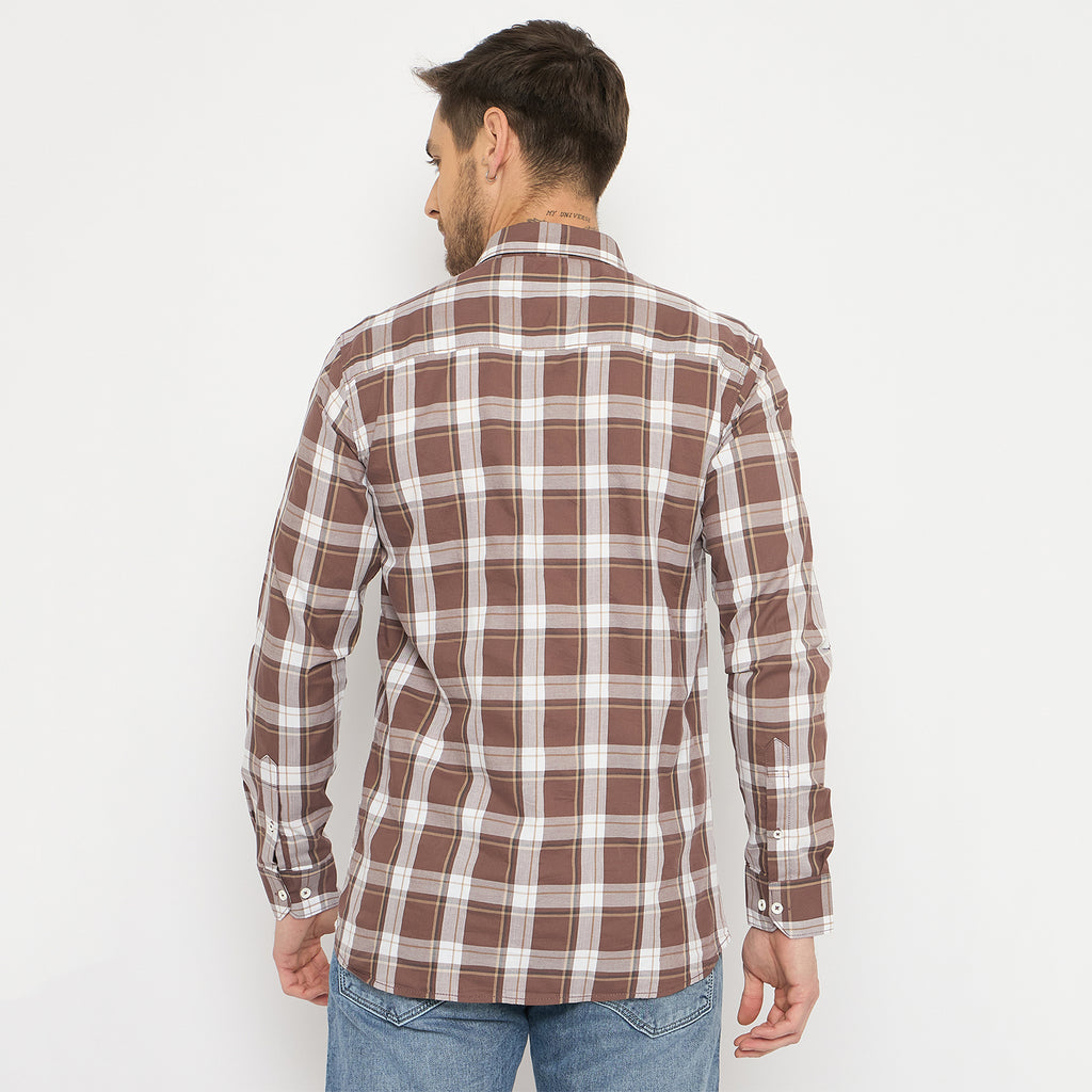 Duke Men Full Sleeve Cotton Shirt (SDO6CHB)