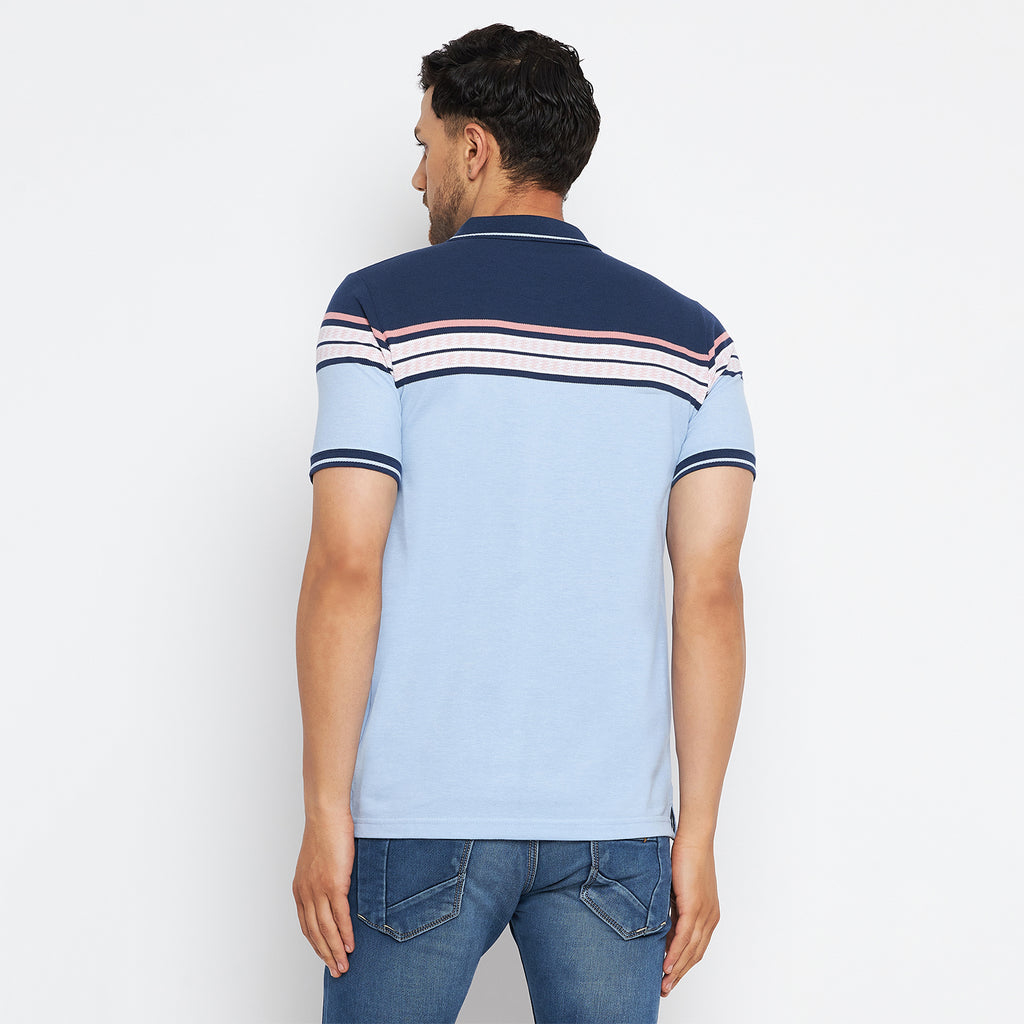 Duke Stardust Men Polo Neck Half Sleeve Cotton T-shirt (LF7074)