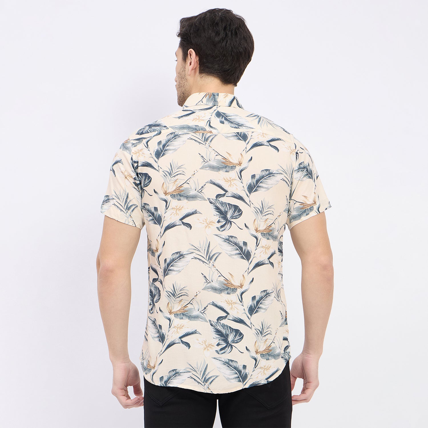 Duke Urban Men Half Sleeve Cotton Shirt (SDO2PRRC)