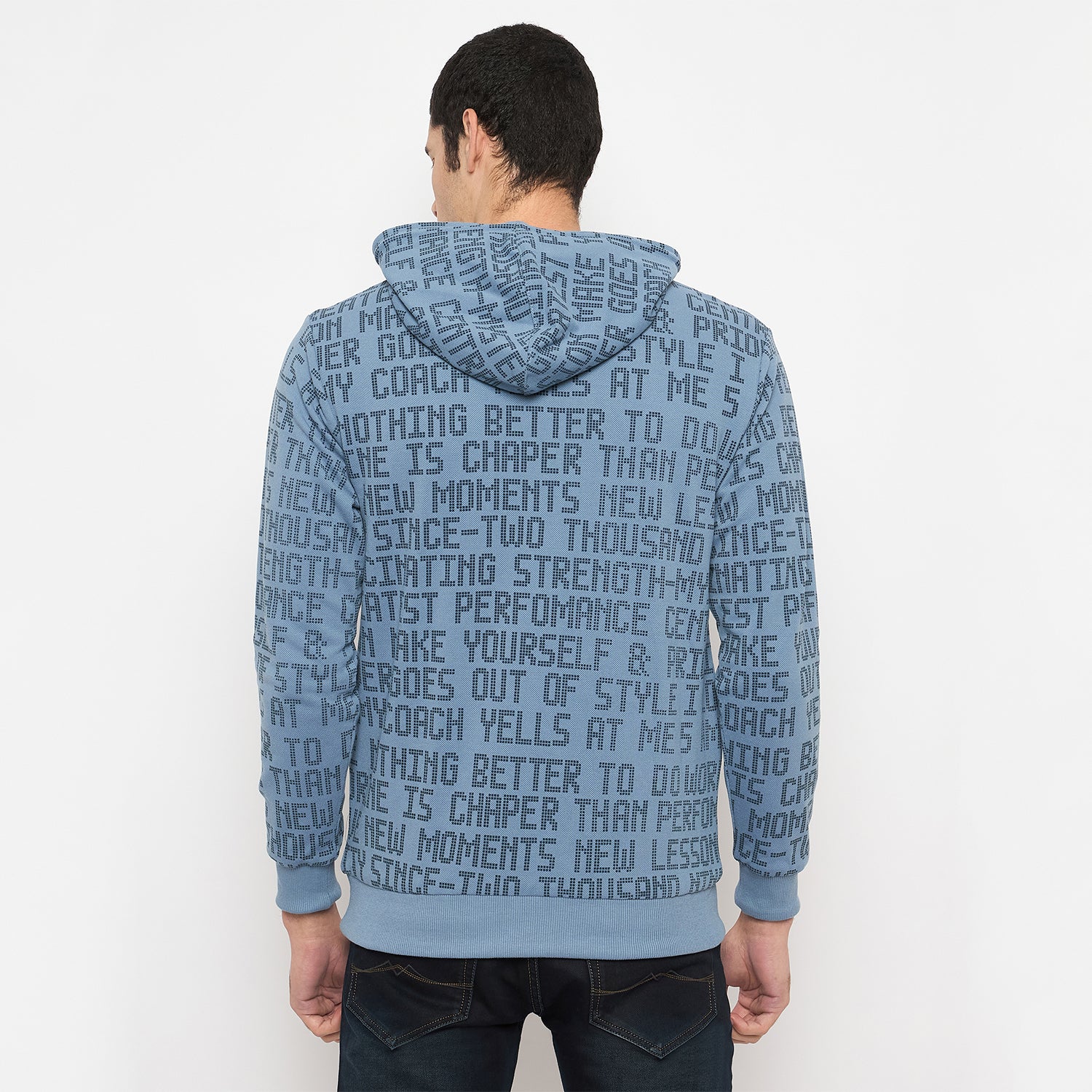 Duke Urban Men Full Sleeve Hooded Reversible Sweatshirt (LF6441)