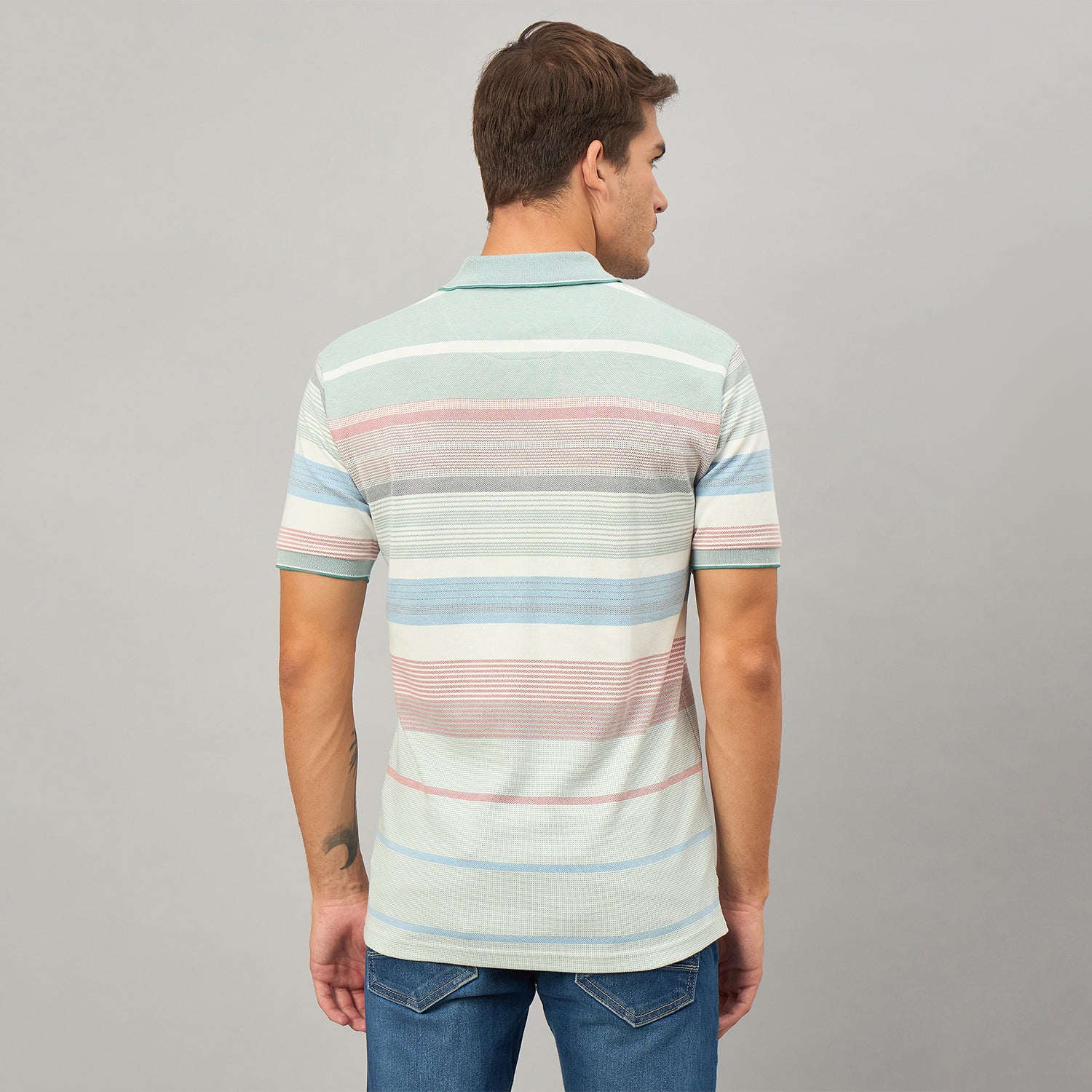 Duke Urban Men Half Sleeve Cotton Tshirt (LF7653)