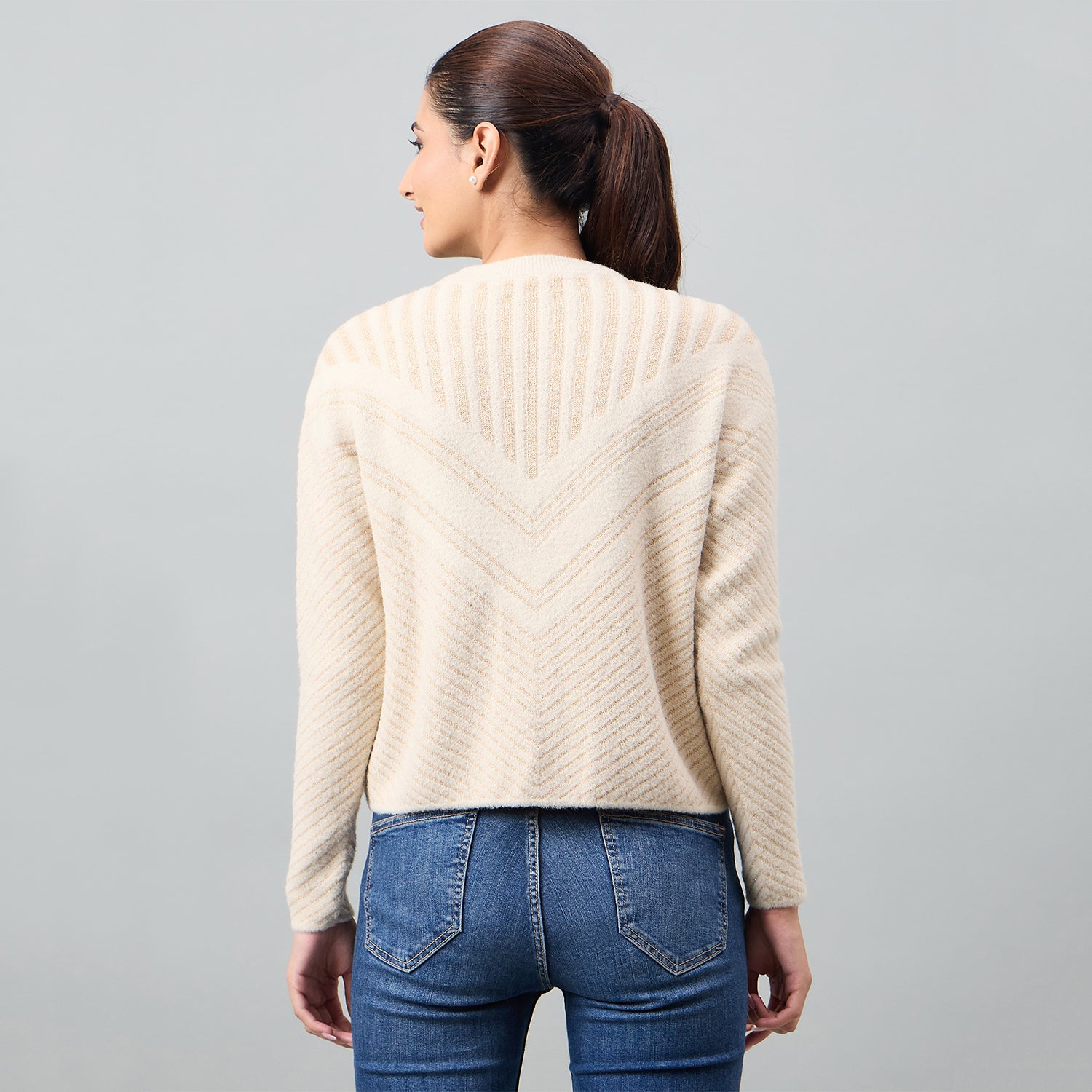 Duke Urban Women Full Sleeve RoundNeck Pullover (SDS1373)