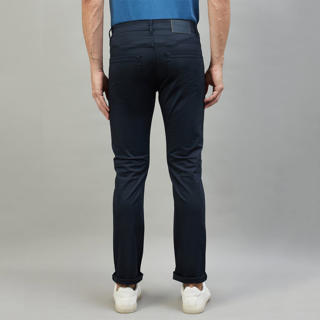 Duke Men Non-Denim Solid Casual Trouser (SDT4666R)