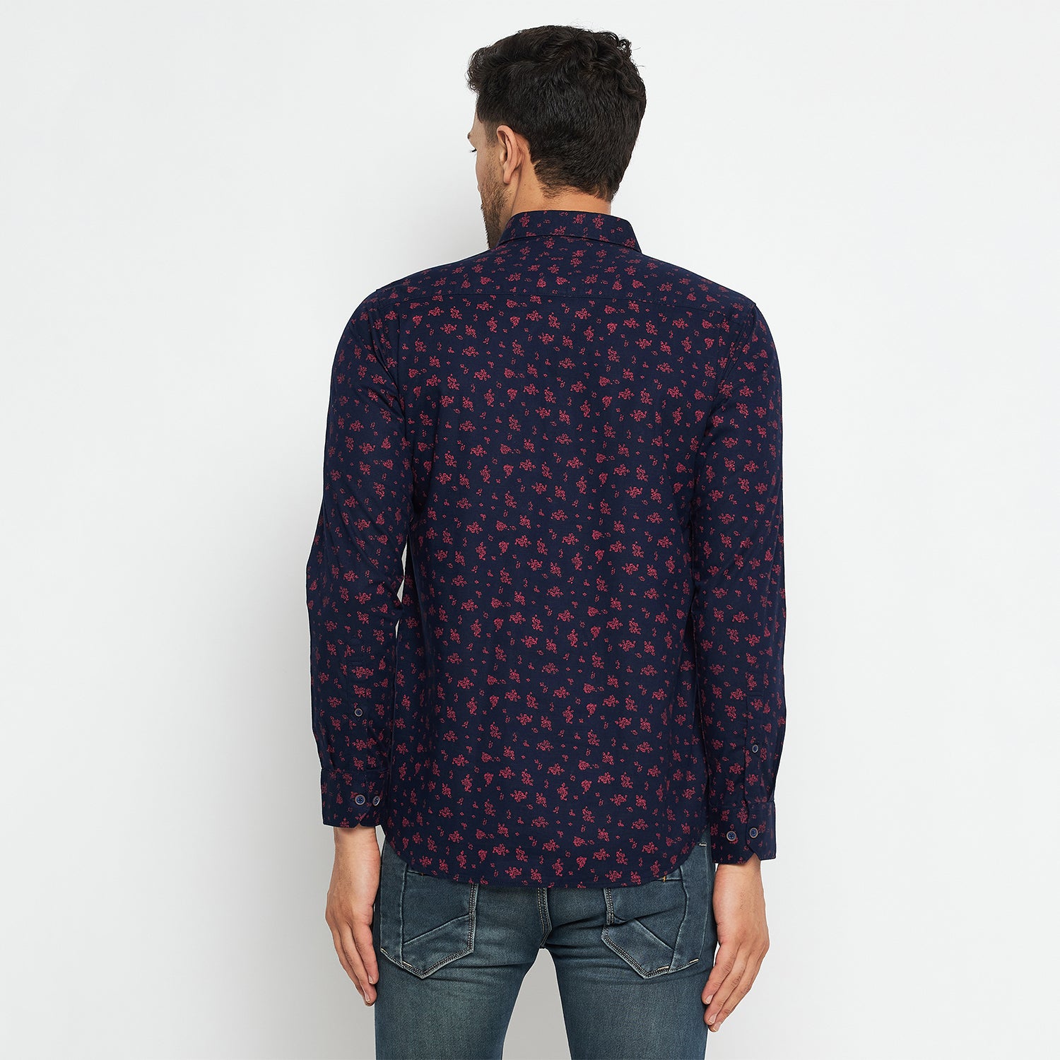 Duke Stardust Men Full Sleeve Cotton Shirts (SD9PRCSQ)