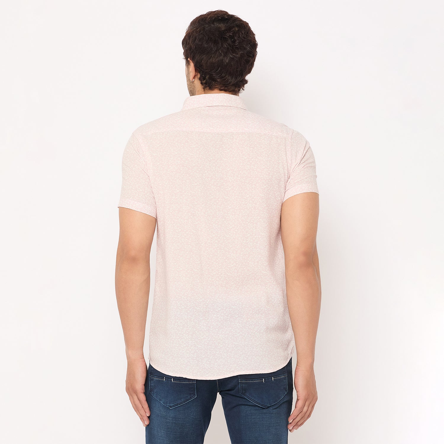 Duke Stardust Men Half Sleeve Cotton Shirt (SDO2PRRA)