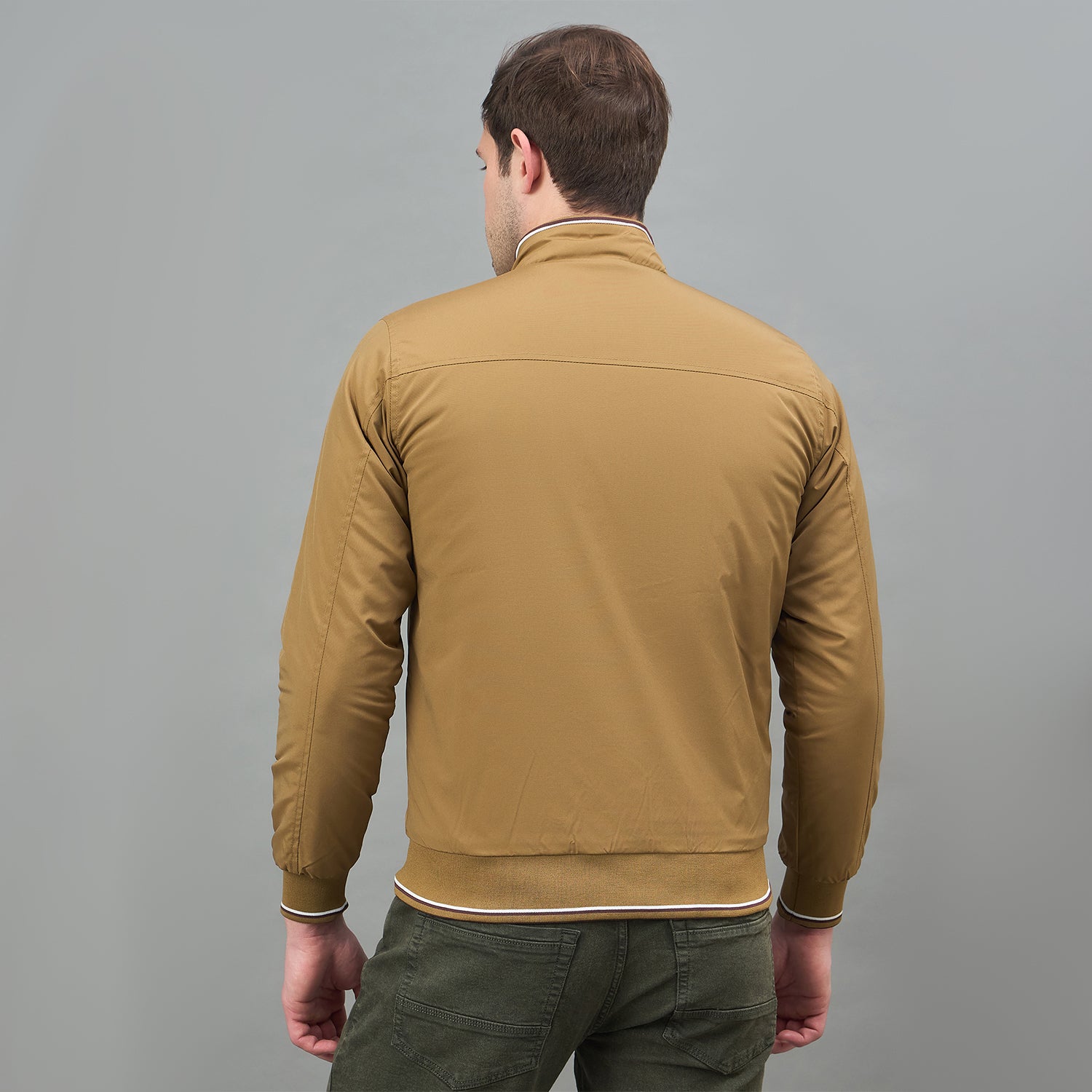 Duke Urban Men Full Sleeve High Neck Reversible Jacket (SDZ3149)