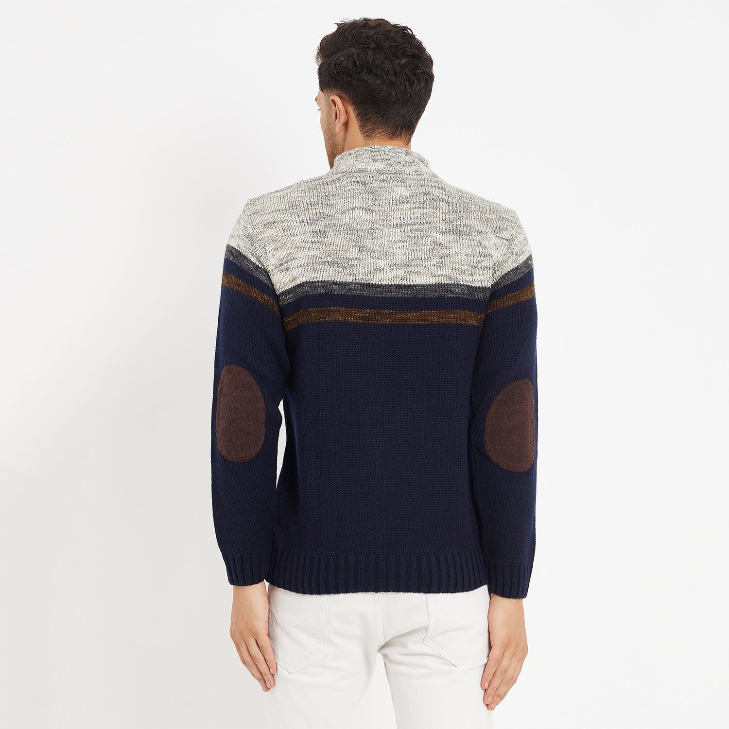 Duke Urban Men Full Sleeve Button Placket Sweater (SDS2002)