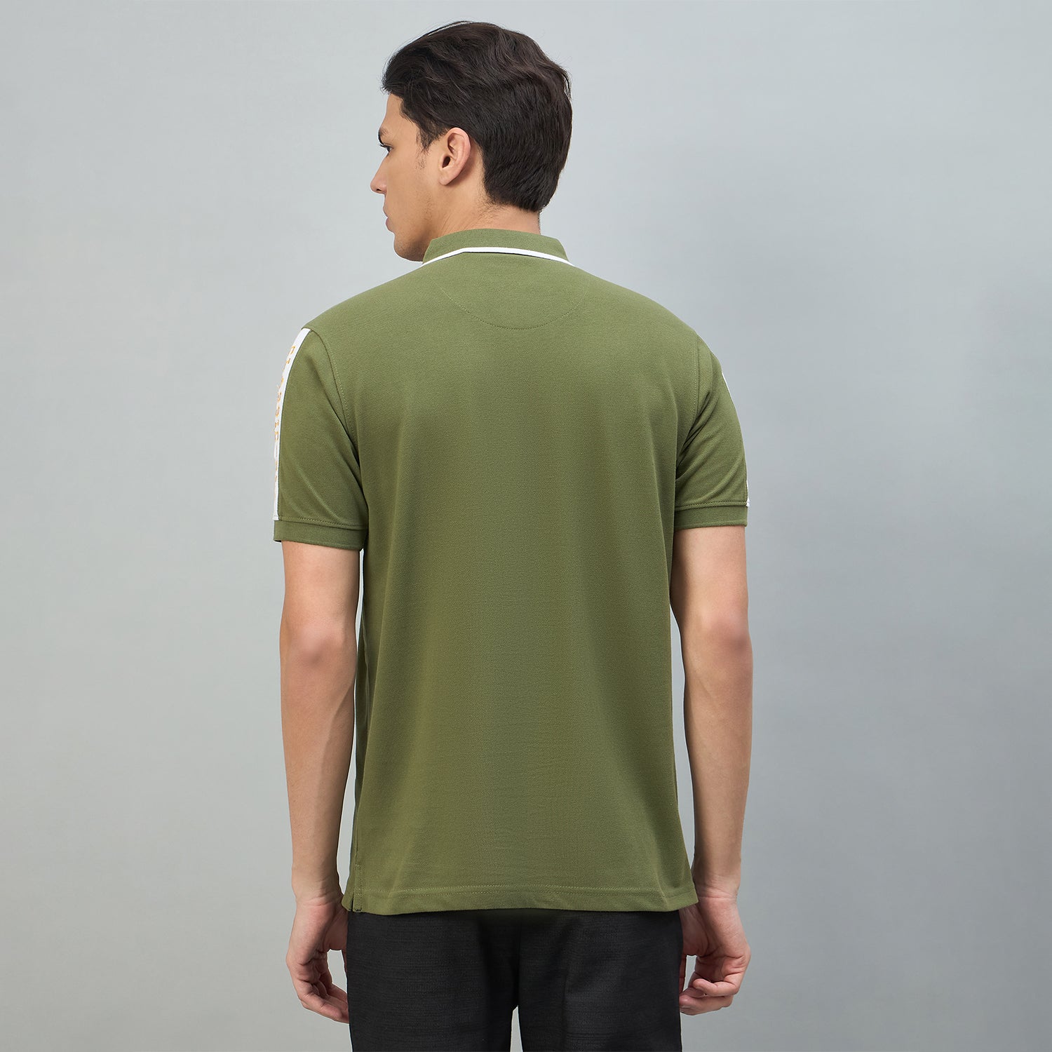 Duke Urban Men Solid Half Sleeve Slim fit Polo Tshirt (LF7552)