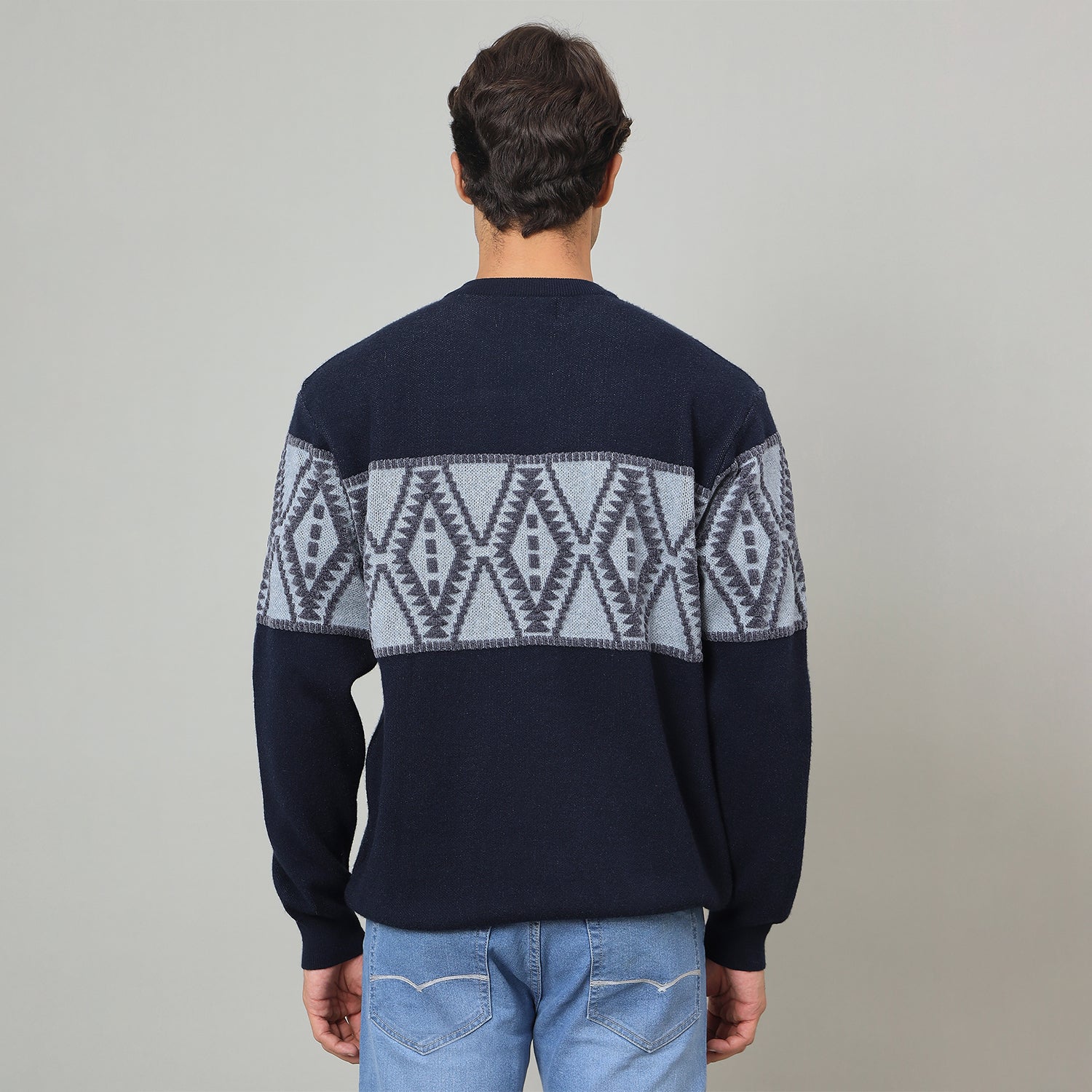 Duke Urban Men Full Sleeve Classic round neck sweater (SDS2267)