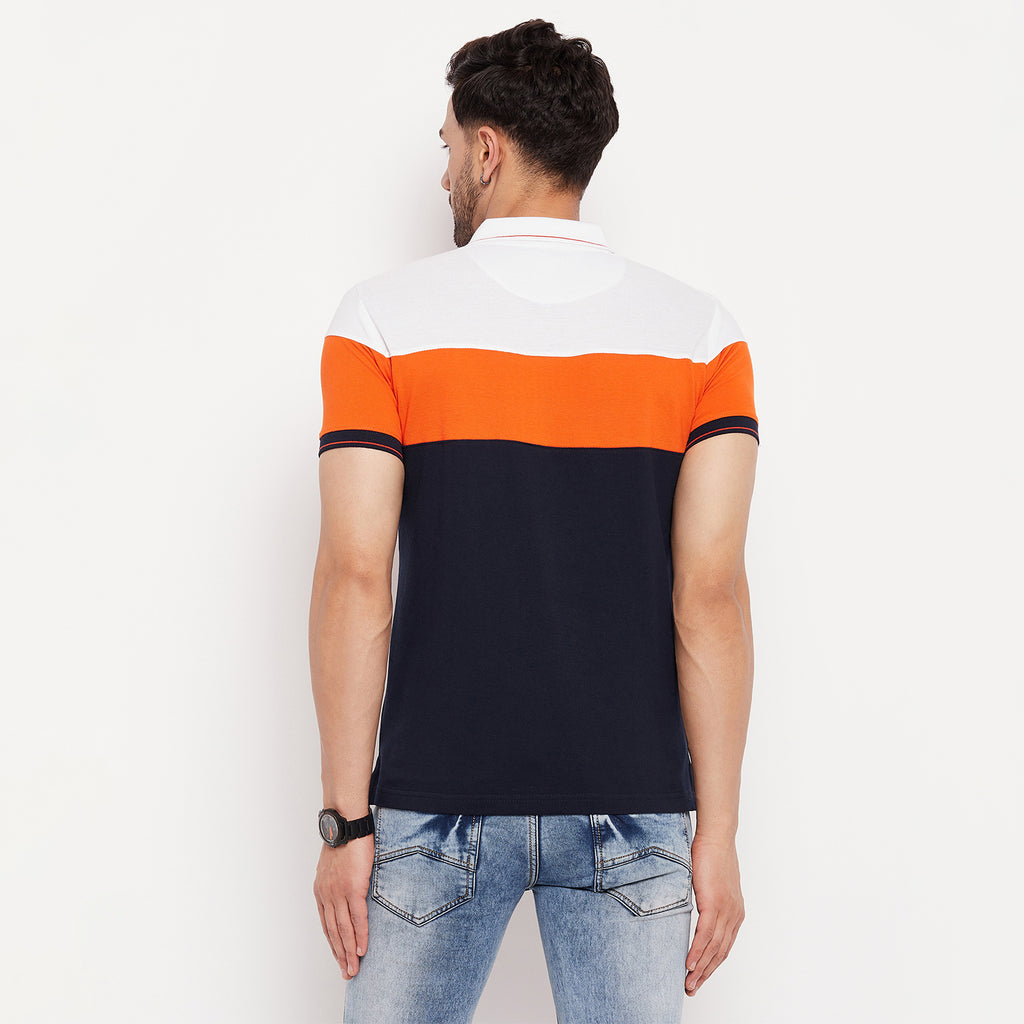 Duke Stardust Men Half Sleeve Polo Neck Cotton T-shirt (4036)