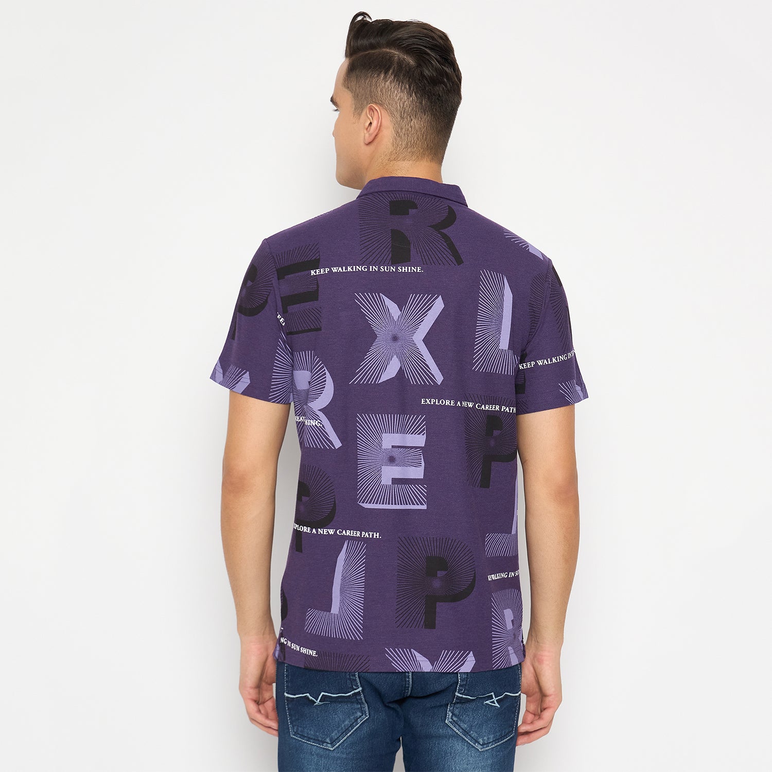 Duke Urban Men Half Sleeve Cotton T-shirt (ONLF293)