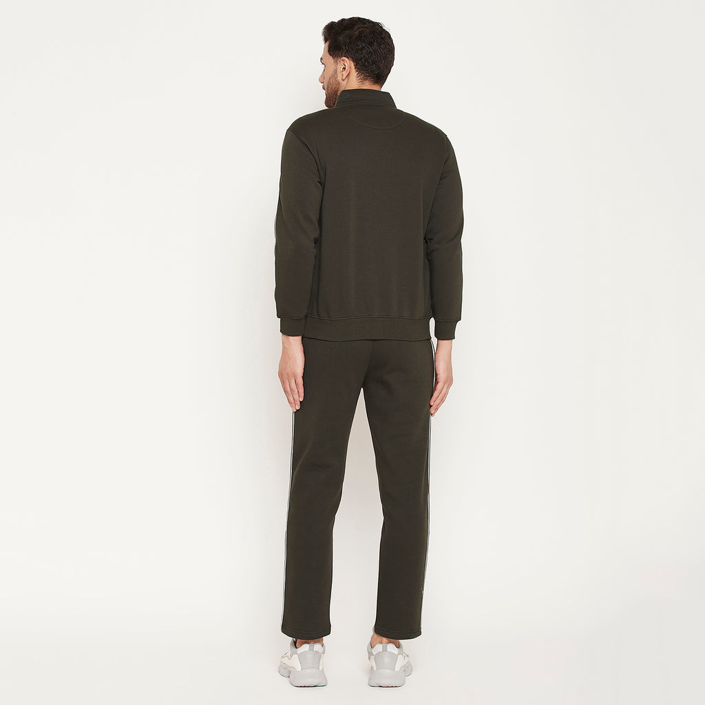 Duke Urban Men Solid Zipper Tracksuit (LF6030)