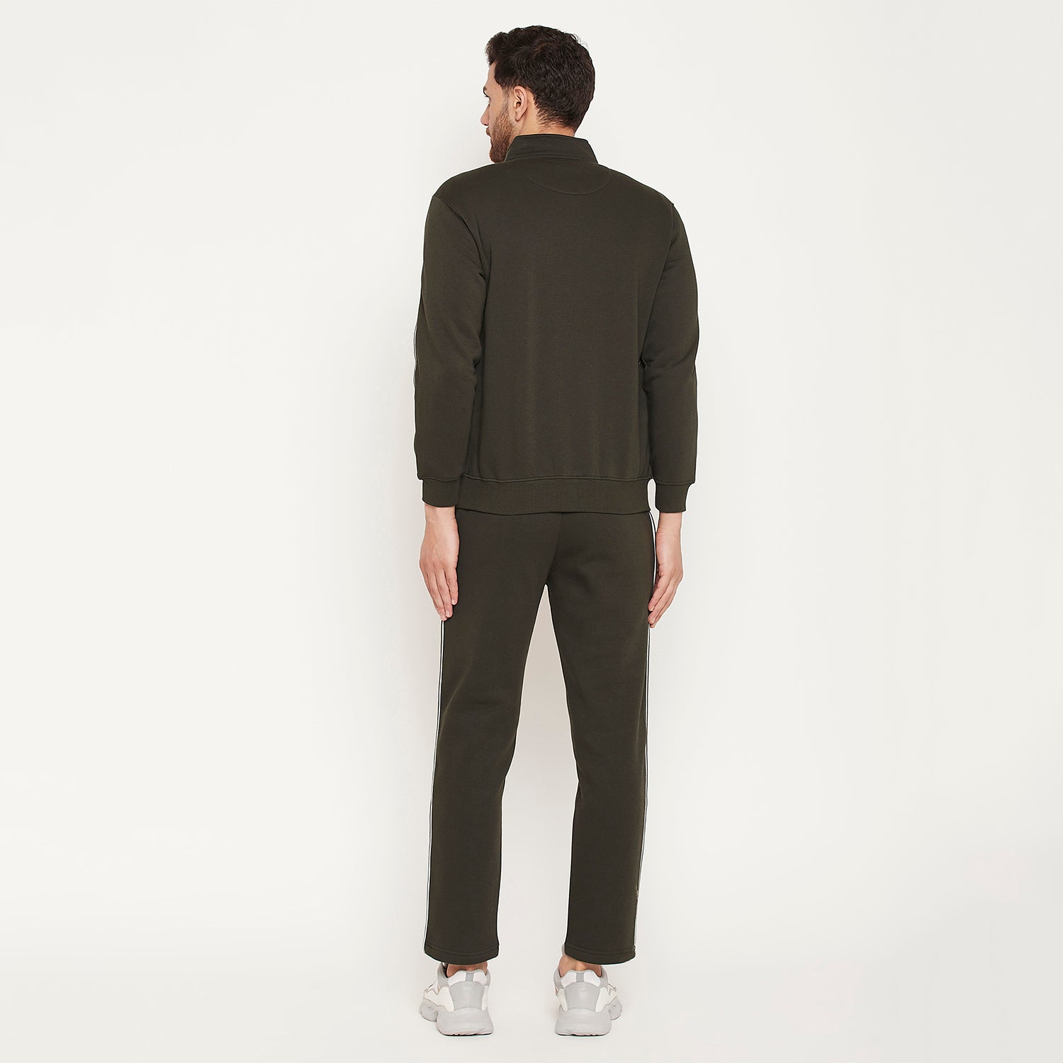 Duke Urban Men Solid Zipper Tracksuit (LF6030)