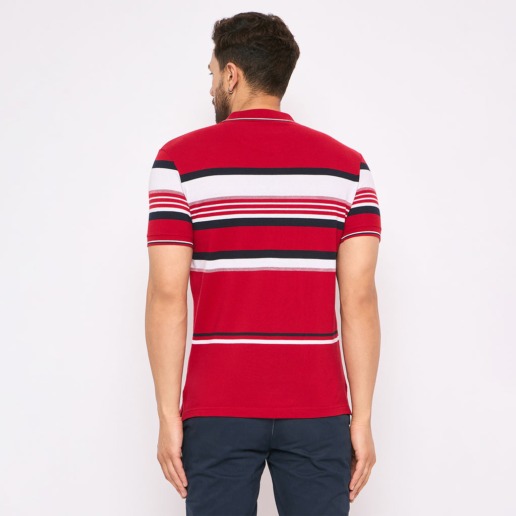 Duke Urban Men Half Sleeve Cotton T-shirt (LF7188)