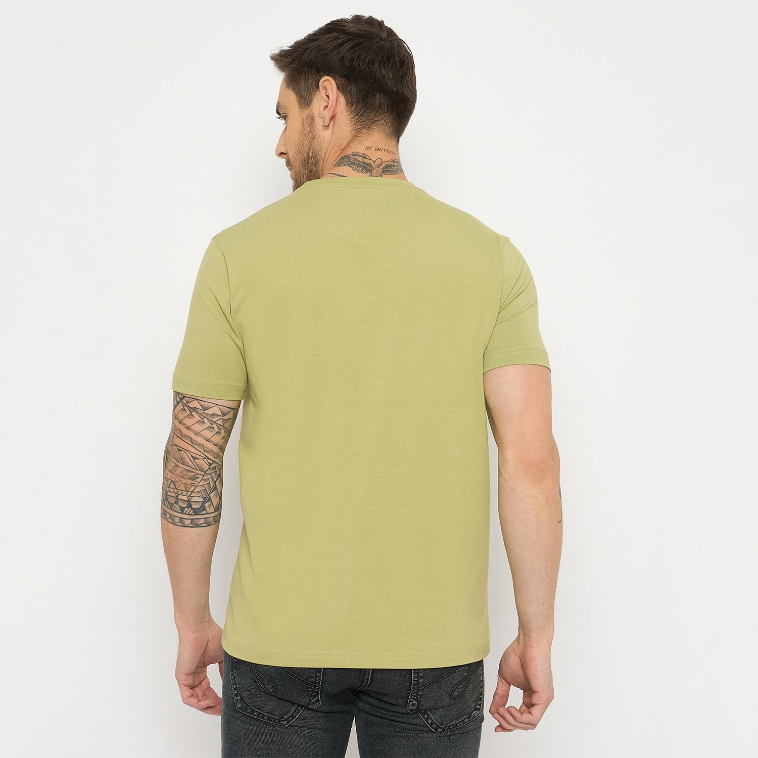 Duke Urban Men Half Sleeve Cotton Tshirt (LF7436)