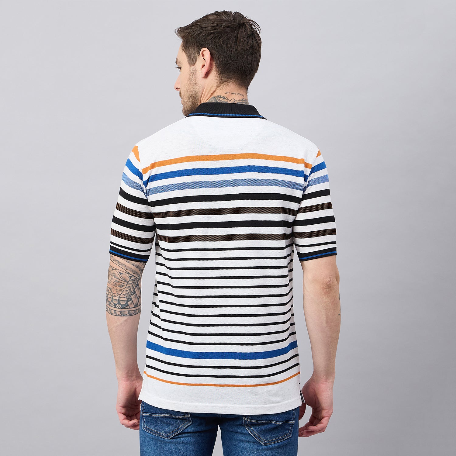 Duke Urban Men Half Sleeve Cotton Polo Tshirt (ON3252)