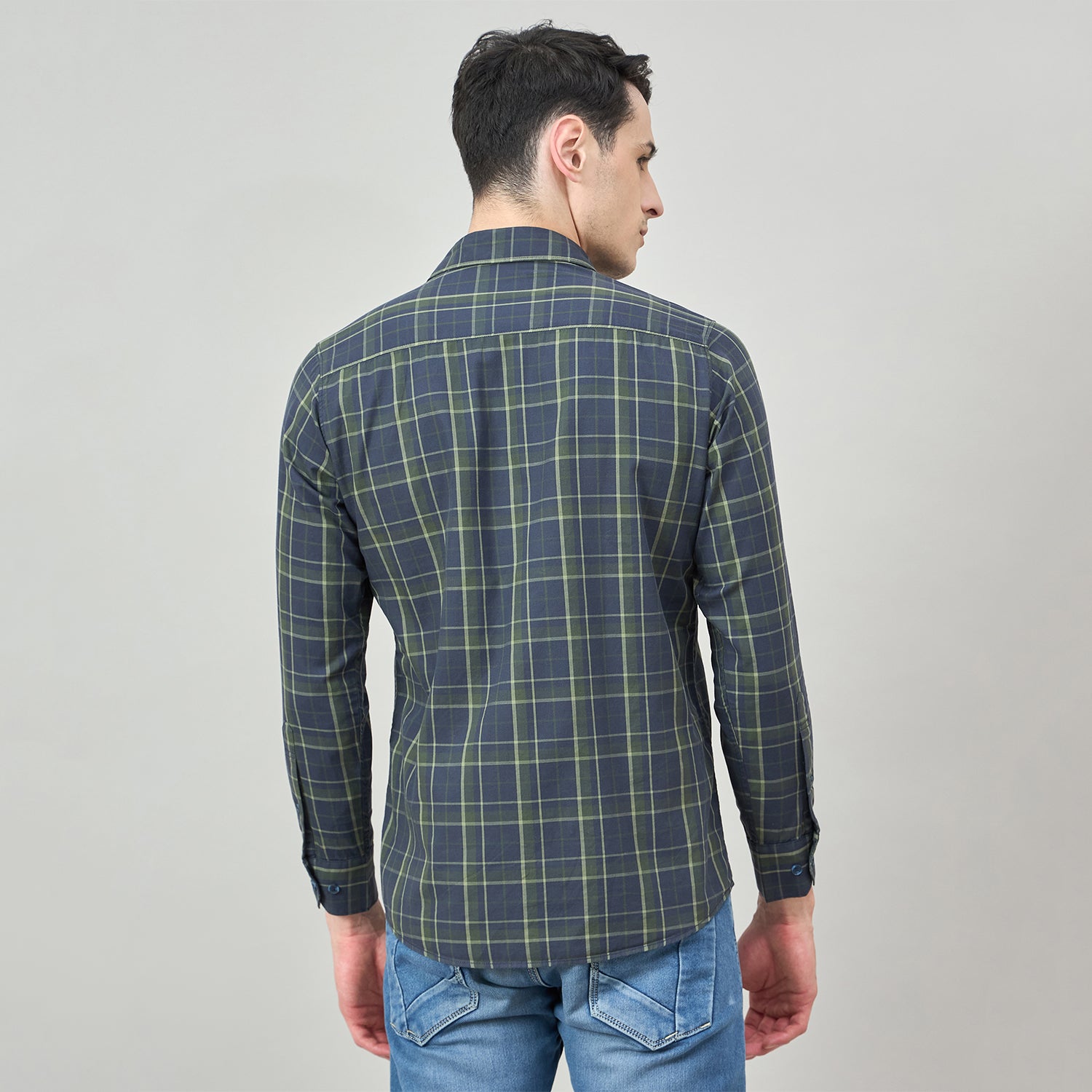 Duke Urban Men Full Sleeve Cotton Shirt (SDO8CKBA)