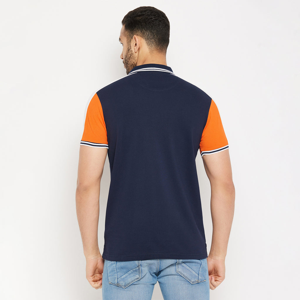 Duke Stardust Men Half Sleeve Polo Neck Cotton T-shirt (3965)