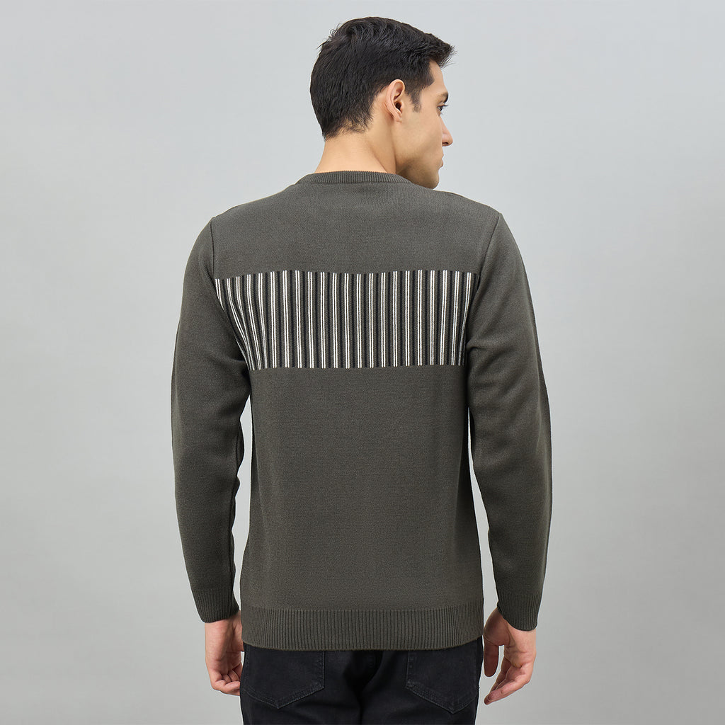 Duke Men Full Sleeve Round Neck Regular Sweater (SDS2337)