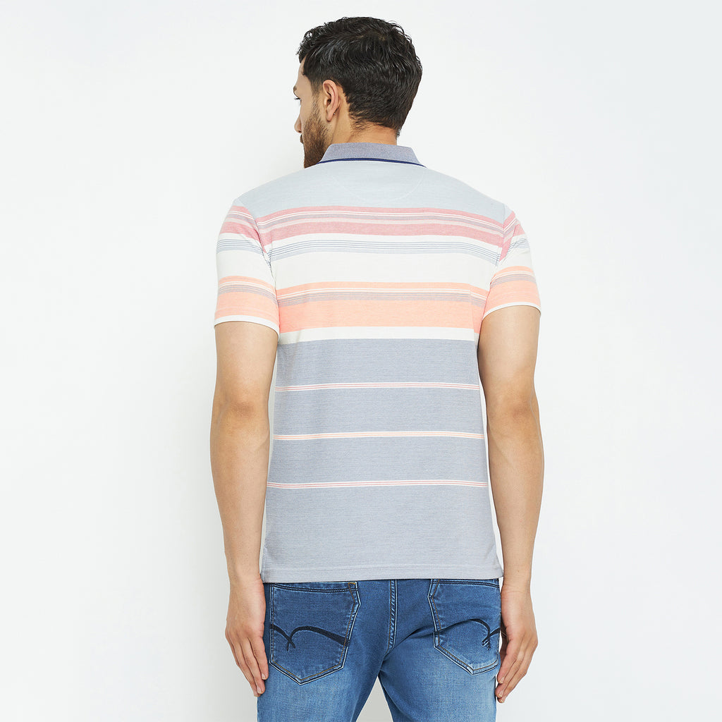 Duke Stardust Men Half Sleeve Cotton T-shirt (LF7076)
