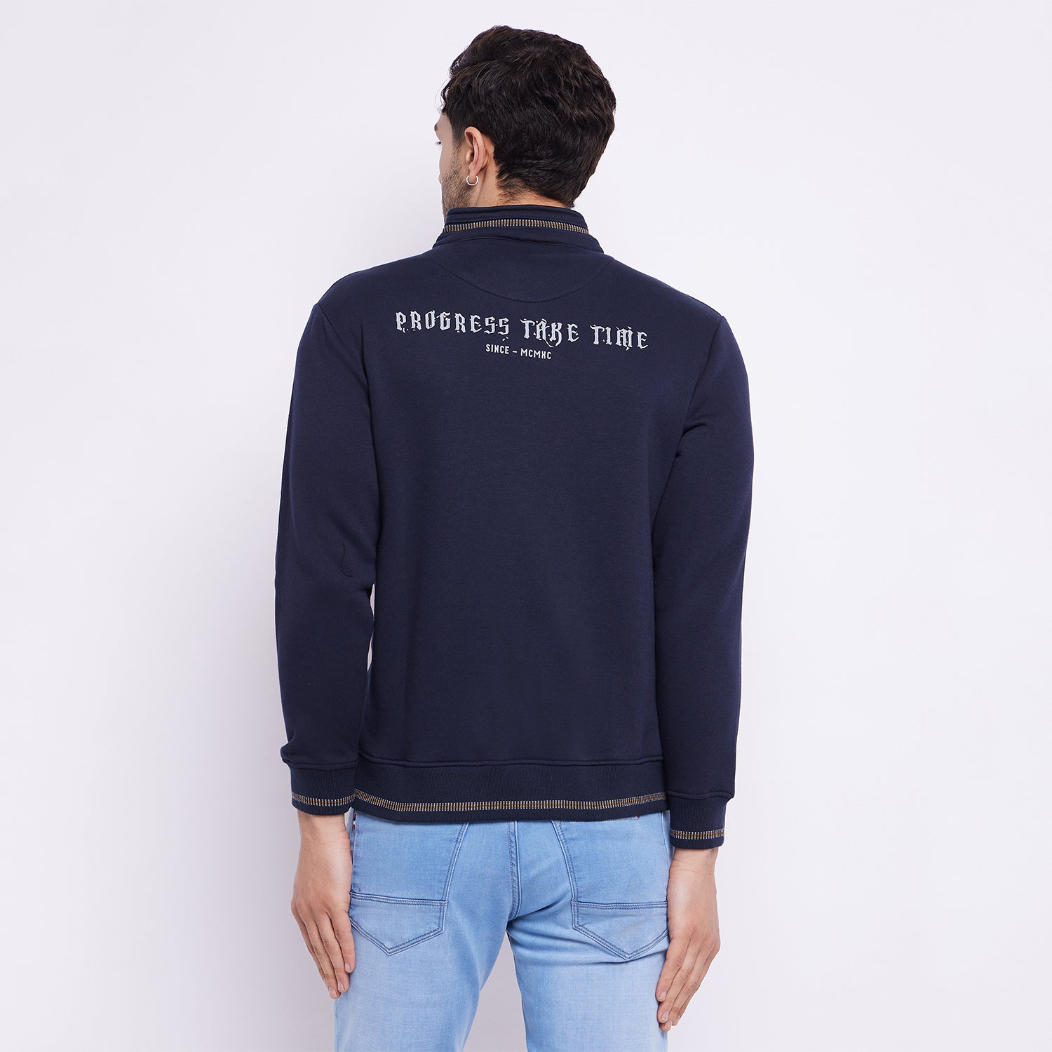 Duke Urban Men Zipper Sweatshirt (LF6303)