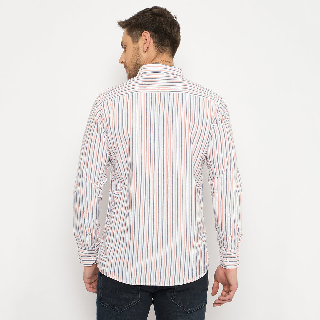 Duke Urban Men Full Sleeve Cotton Shirt (SDO8STOI)