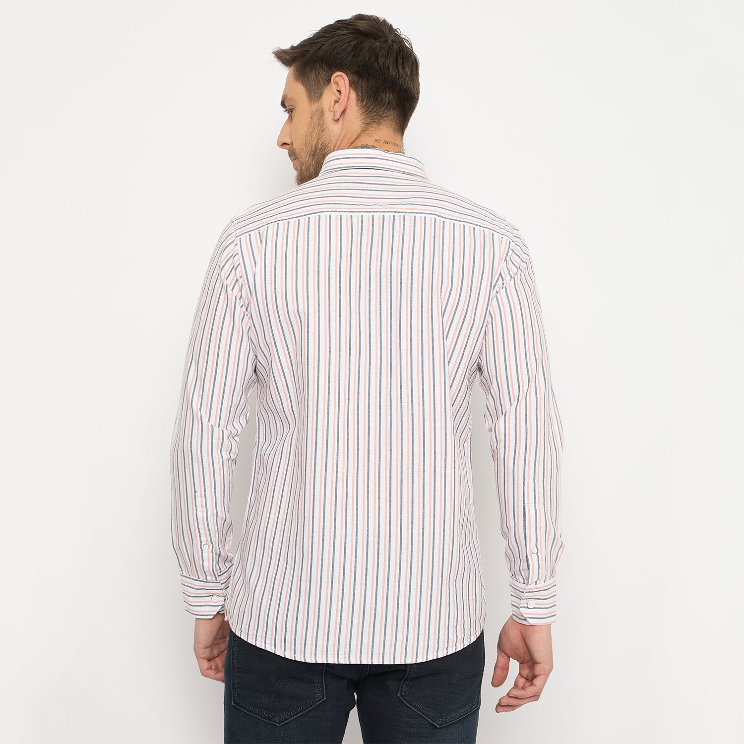 Duke Urban Men Full Sleeve Cotton Shirt (SDO8STOI)