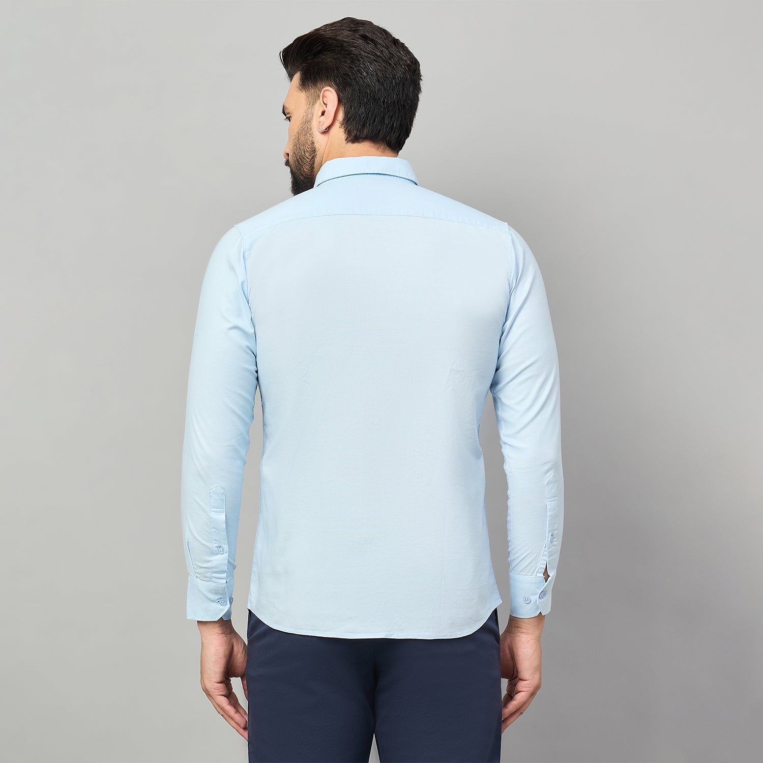 Duke Urban Men Full Sleeve Cotton Shirt (SDO8PLOB)