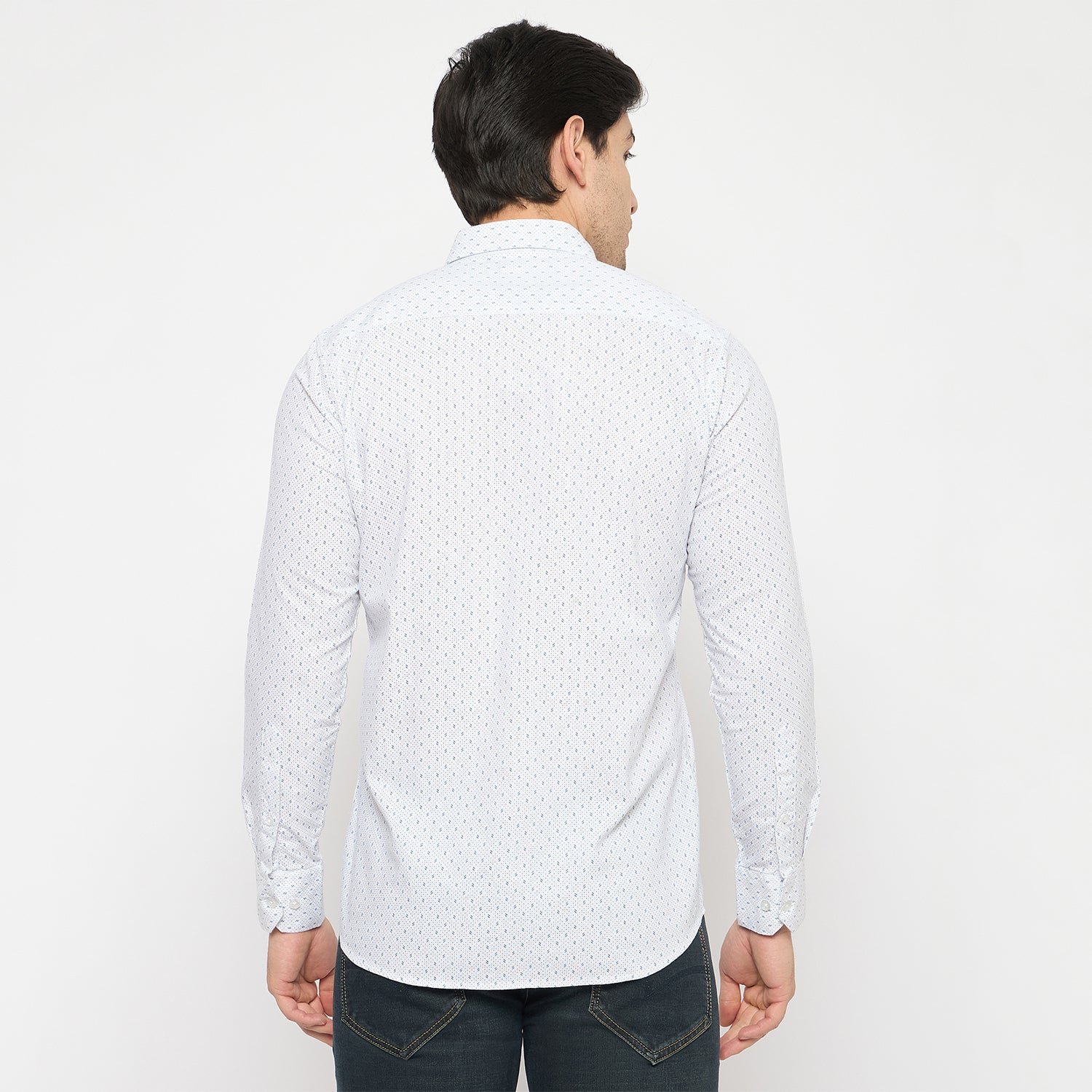 Duke Urban Men Full Sleeve Cotton Shirt (SDO8PRBA)