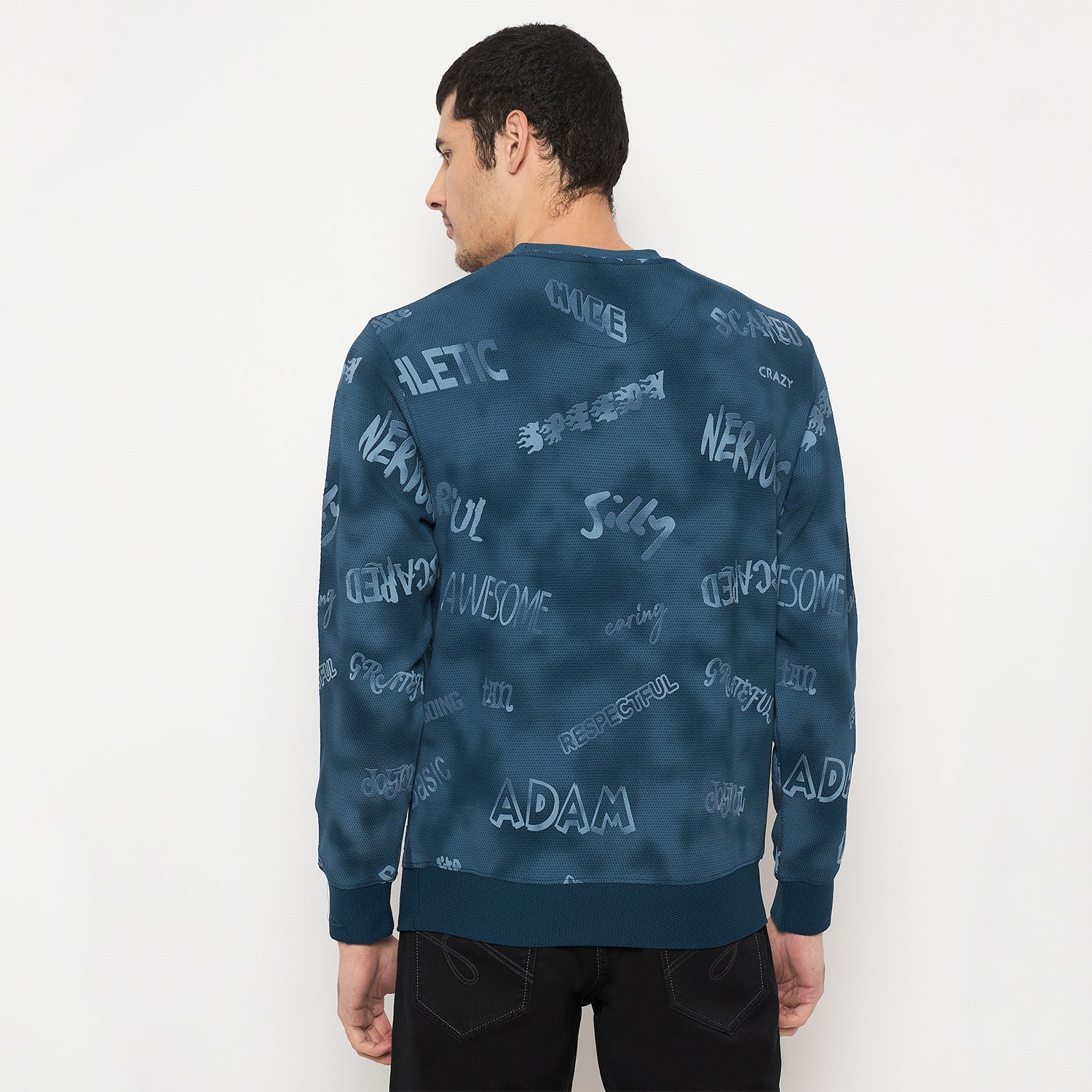 Duke Urban Men Full Sleeve Round Neck Sweatshirt (LF6403S)