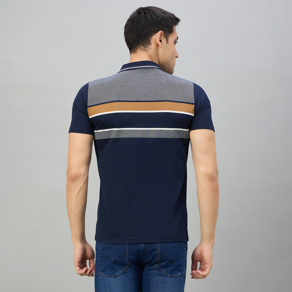 Duke Men Half Sleeve Cotton Regualr Fit Casual T-shirt (MLF1176)