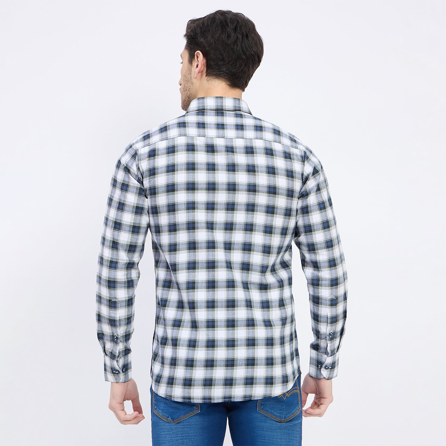 Duke Urban Men Full Sleeve Cotton Shirt (SDO8CKAS)
