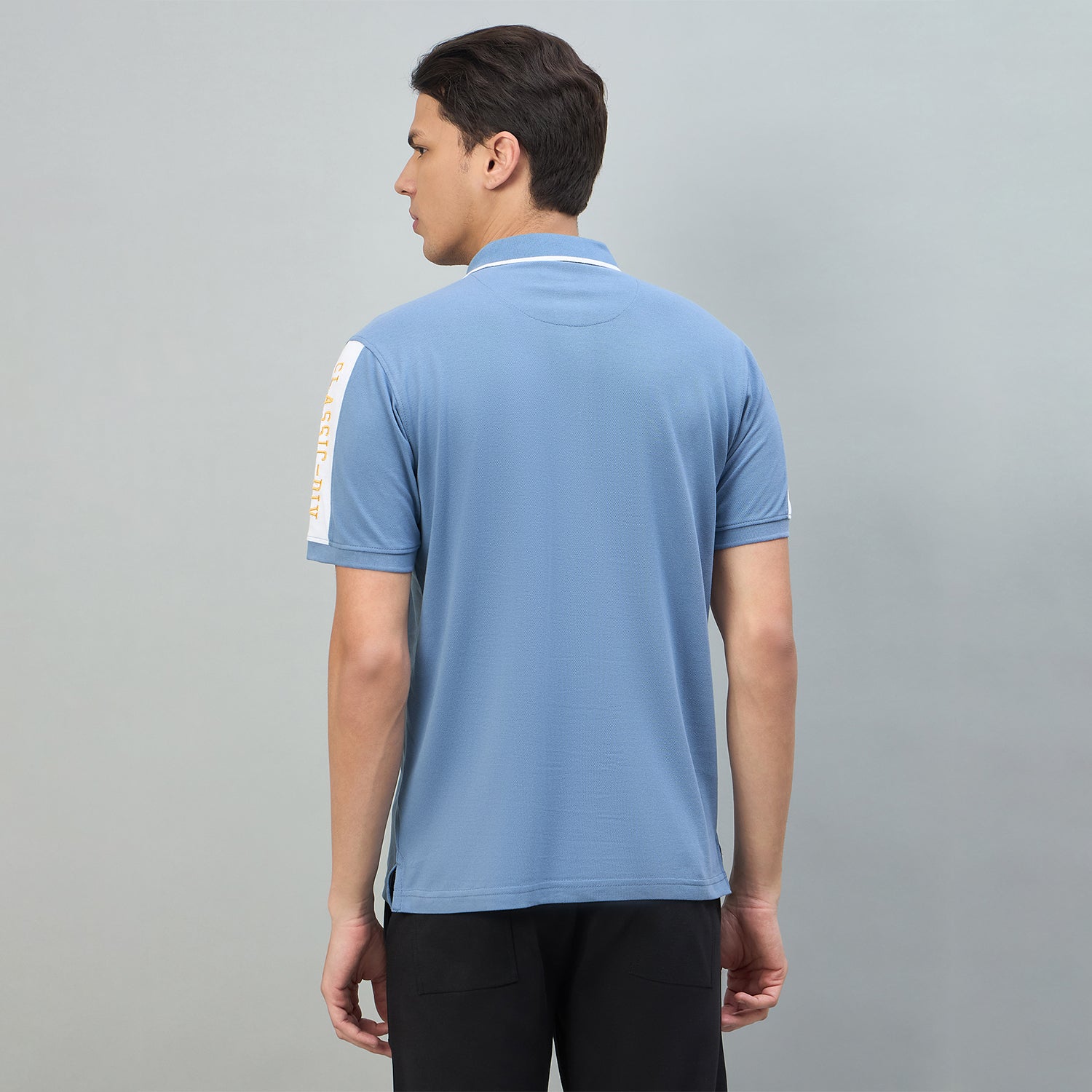 Duke Urban Men Solid Half Sleeve Slim fit Polo Tshirt (LF7552)