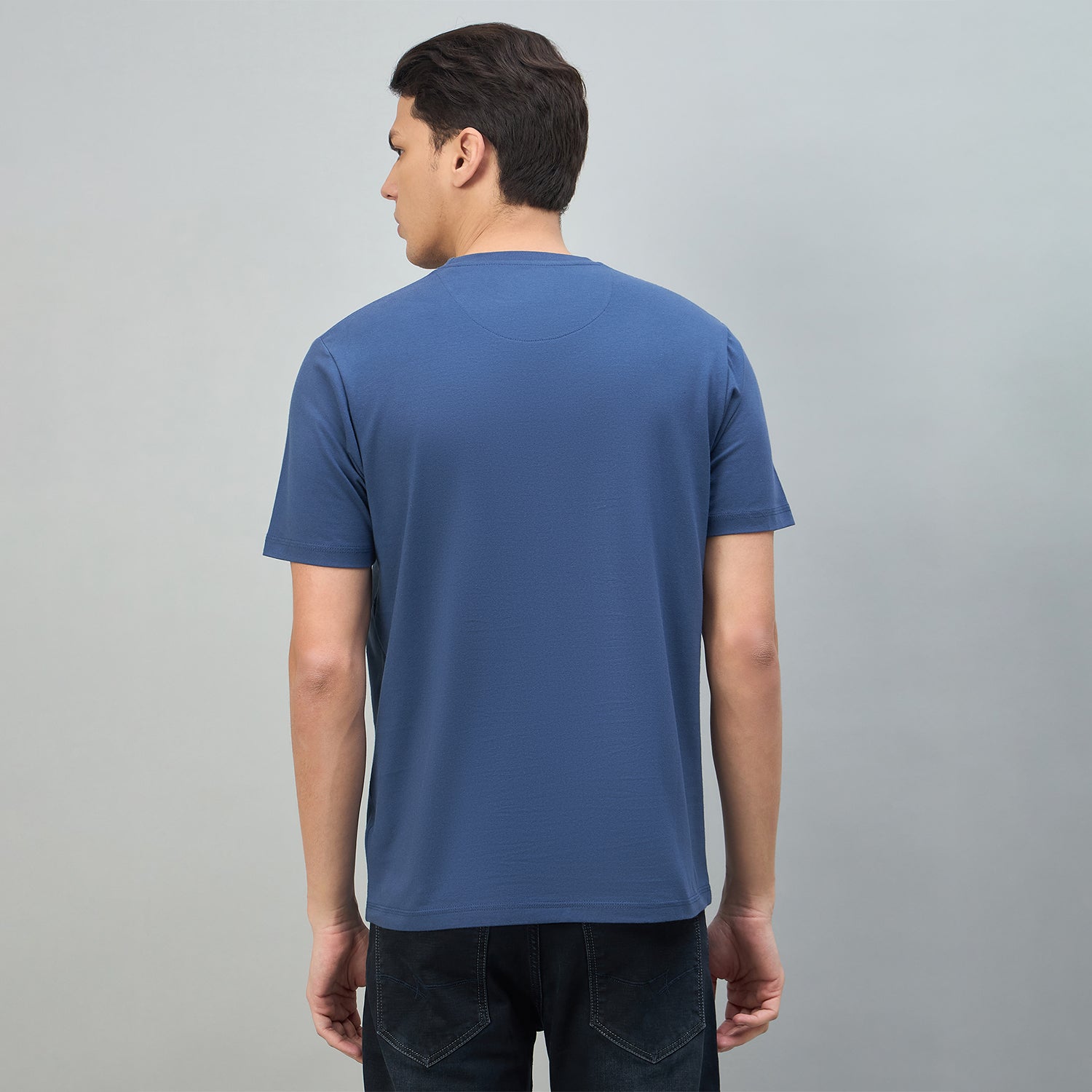 Duke Urban Men Graphic Print Half Sleeve Round Neck Casual Tshirt (LF7541)