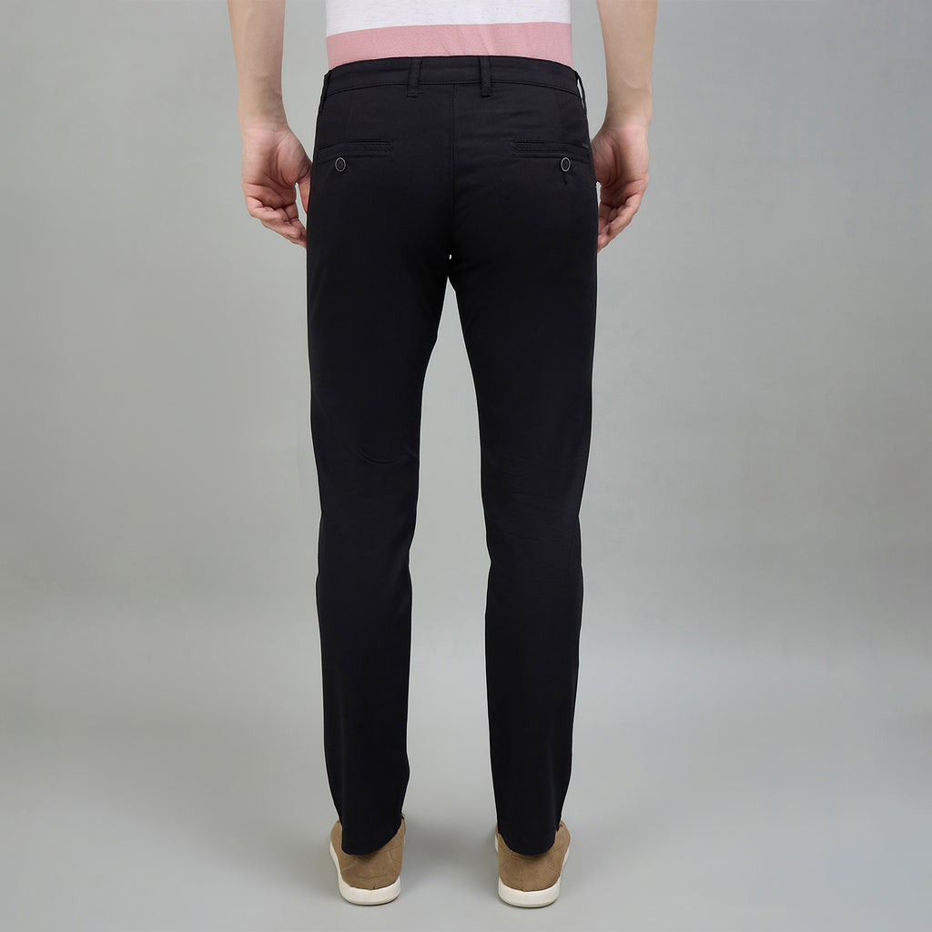 Duke Urban Men Flatfront Narrowfit Non-denim Casual Trouser (SDT4667)