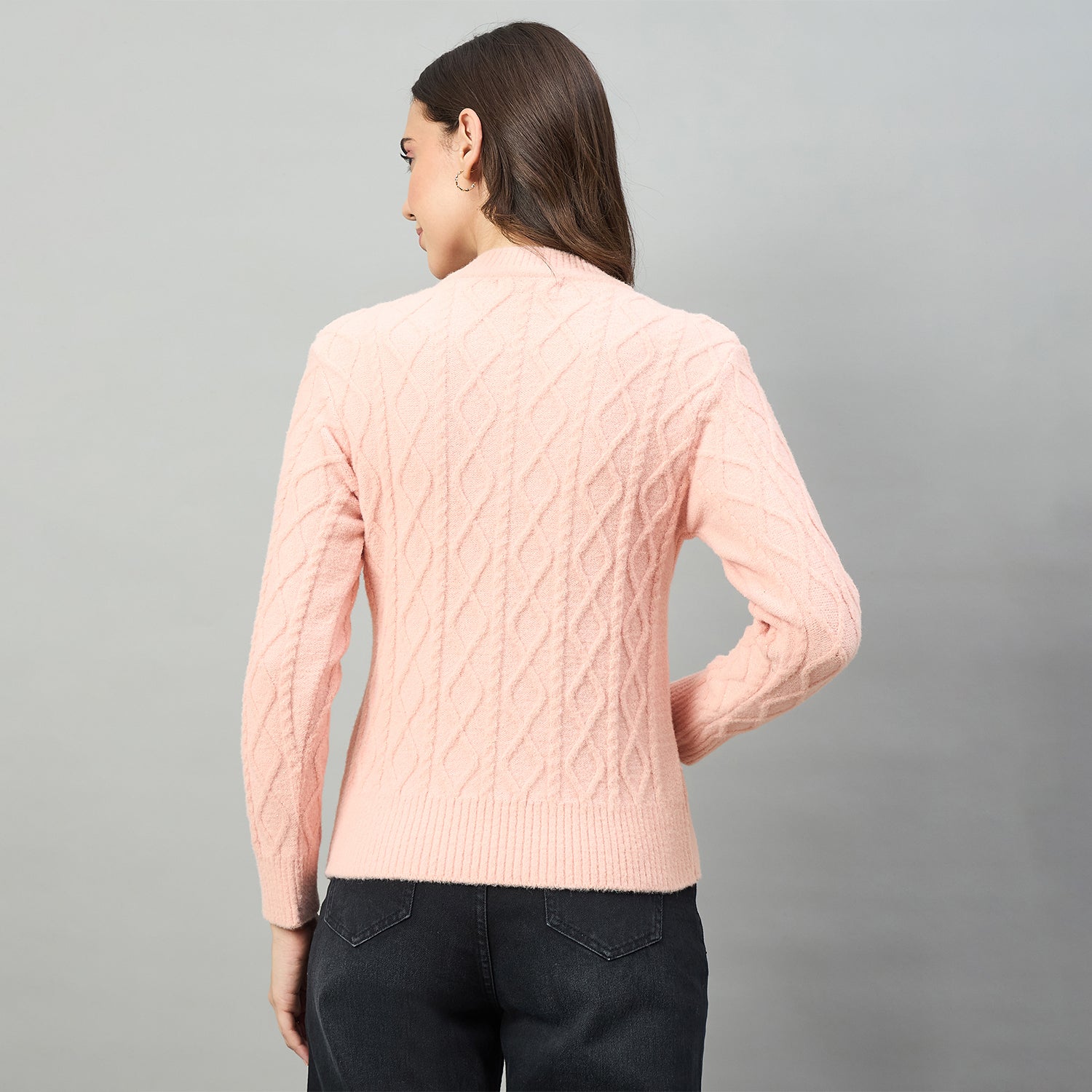 Duke Urban Women Round Neck Full Sleeve Sweater (SDS1396)