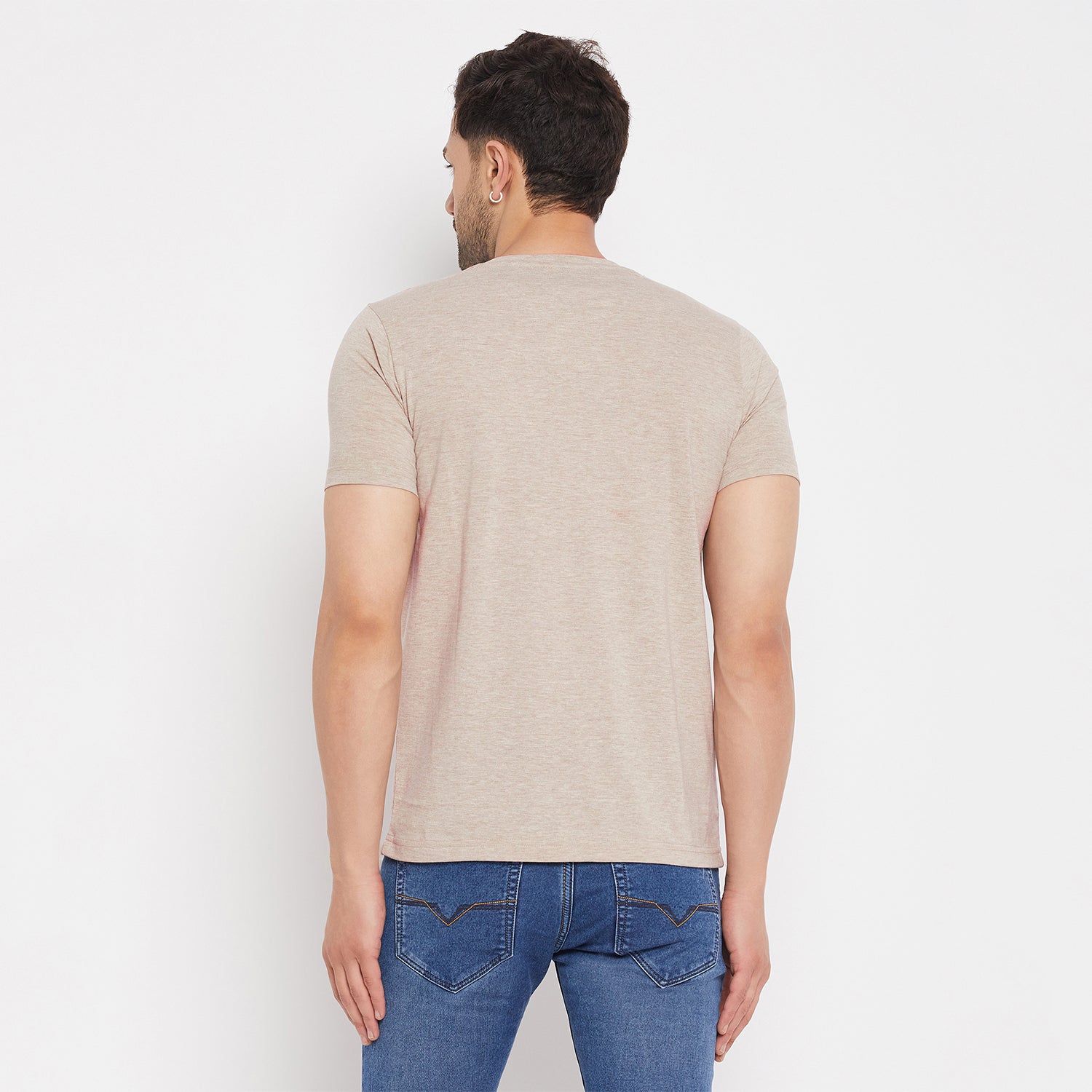 Duke Urban Men Half Sleeve Cotton T-Shirt (LF5827)