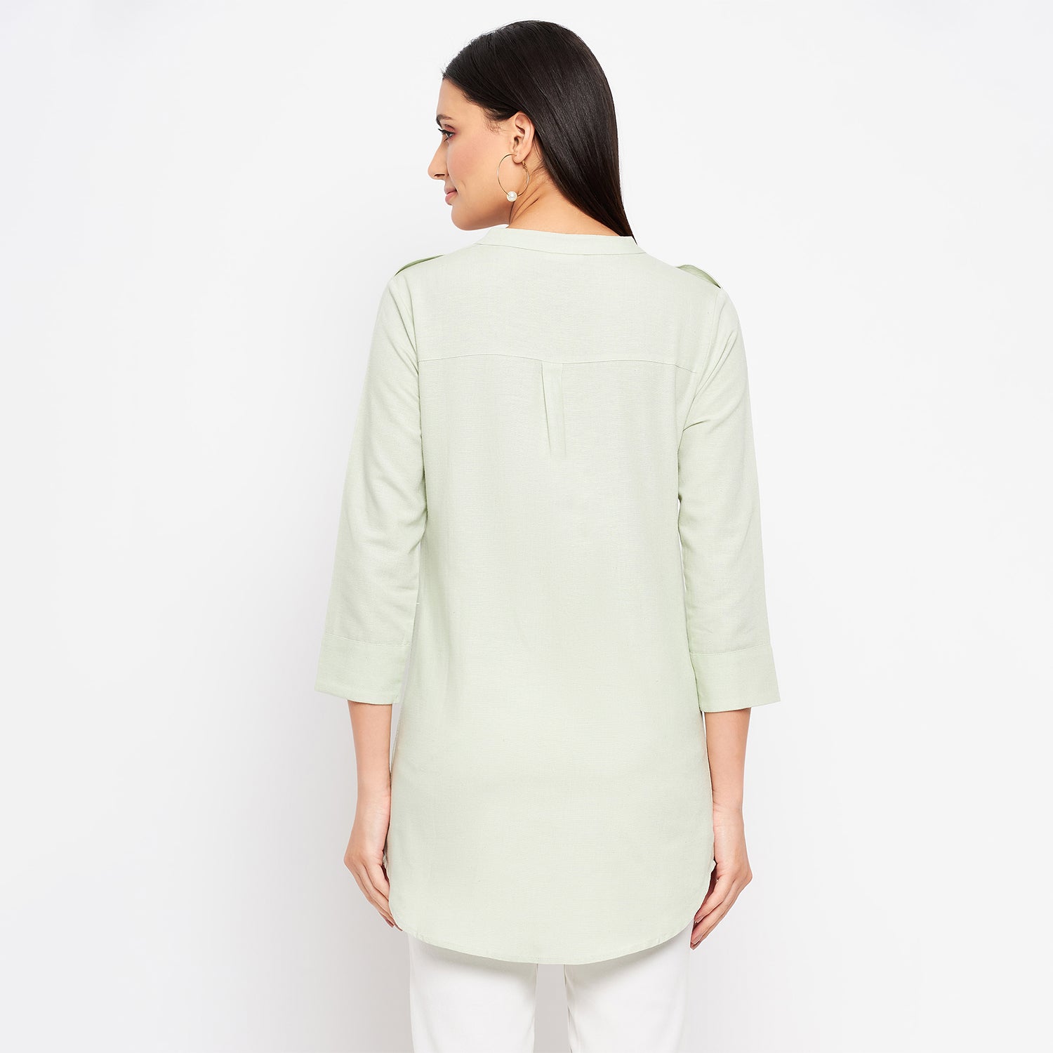 Duke Urban Women 3/4 Sleeve Solid Tunic (SDX4110)