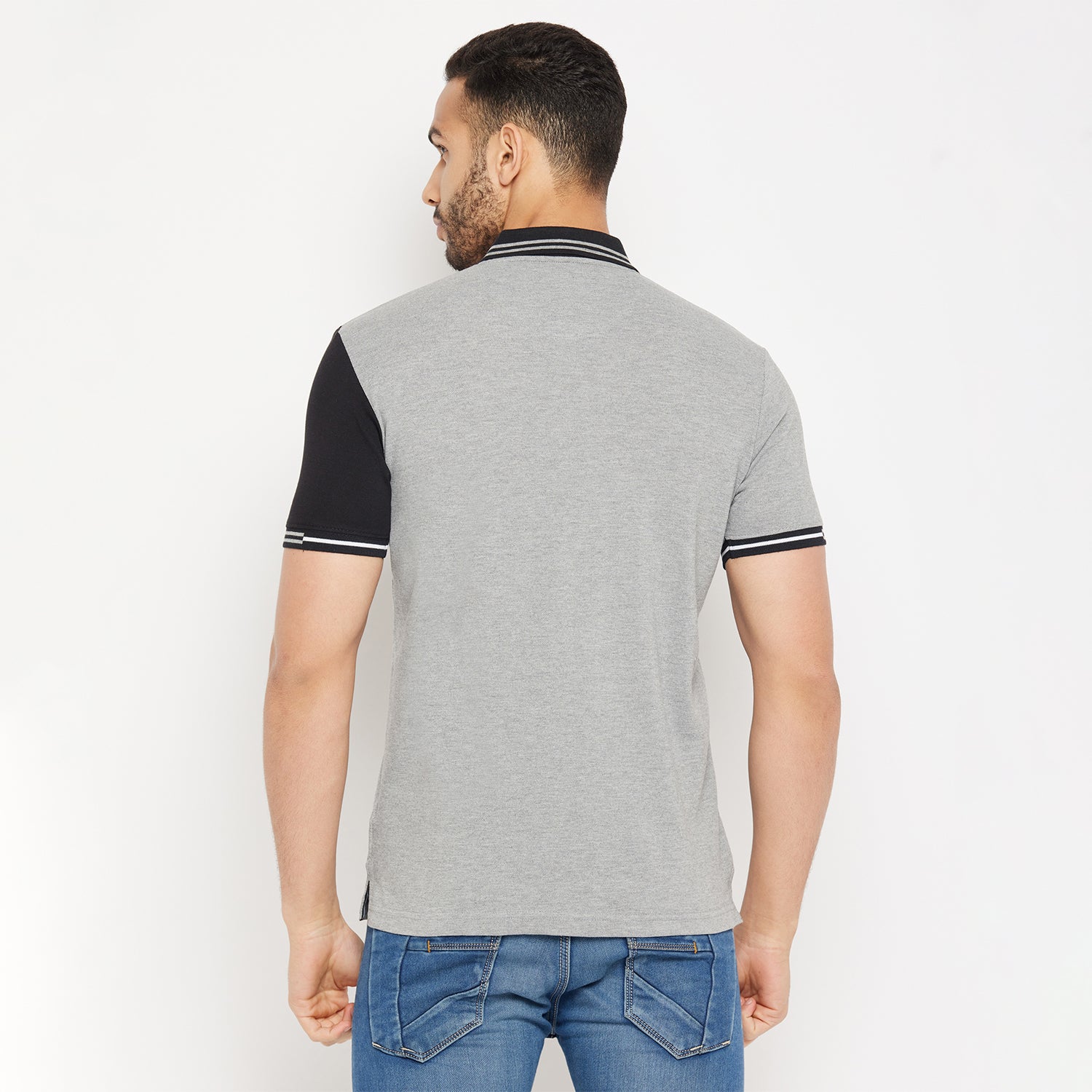 Duke Stardust Men Half Sleeve Polo Neck Cotton T-shirt (4006)